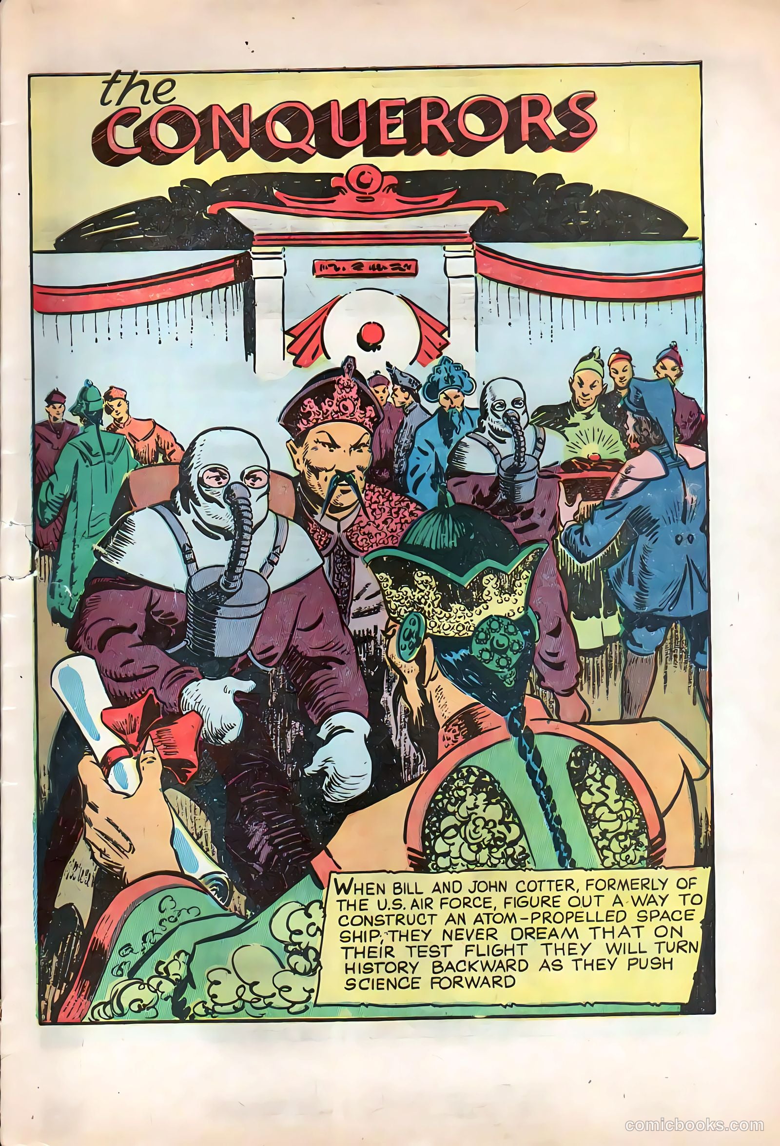 Conqueror Comics #1 (1945) — page 3 of 36