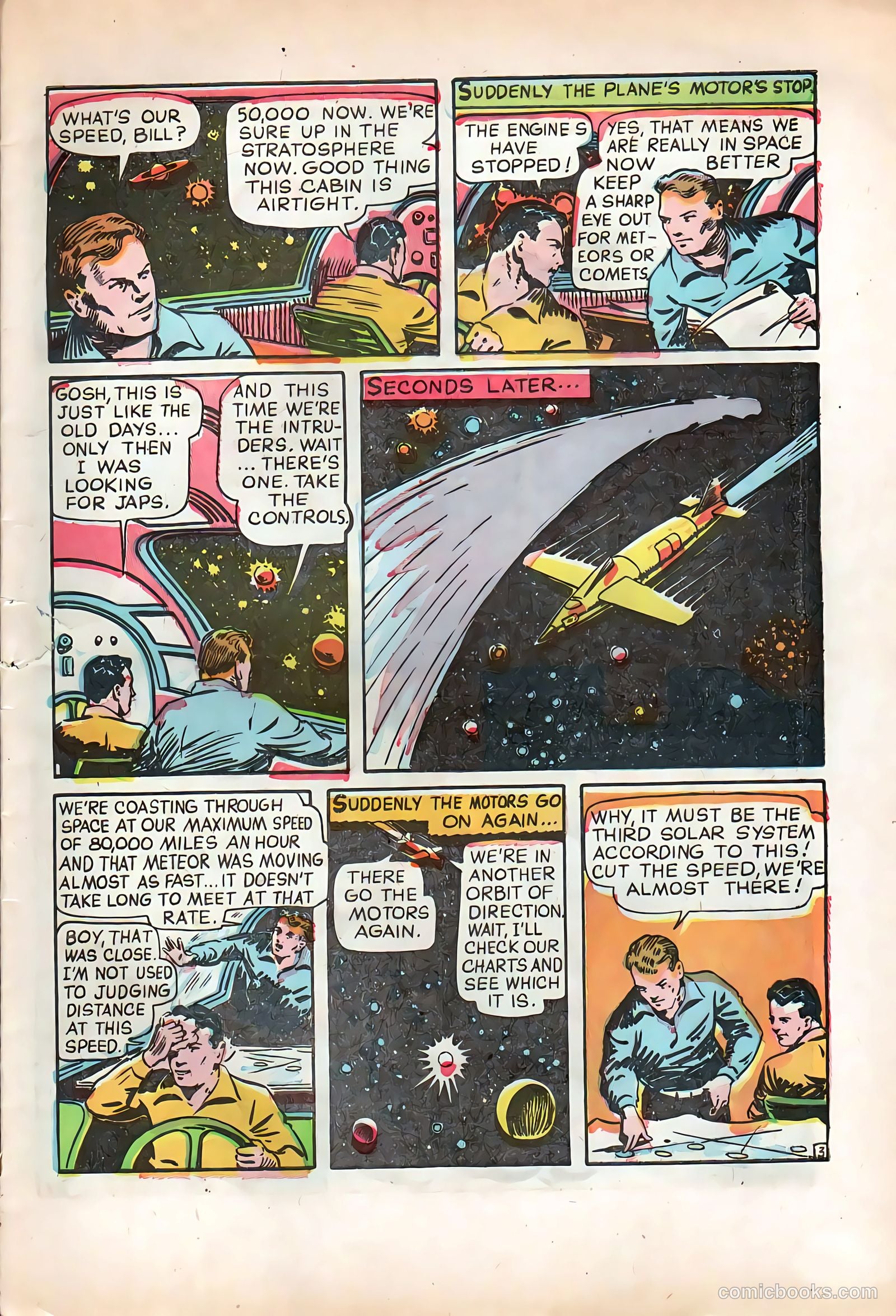 Conqueror Comics #1 (1945) — page 5 of 36