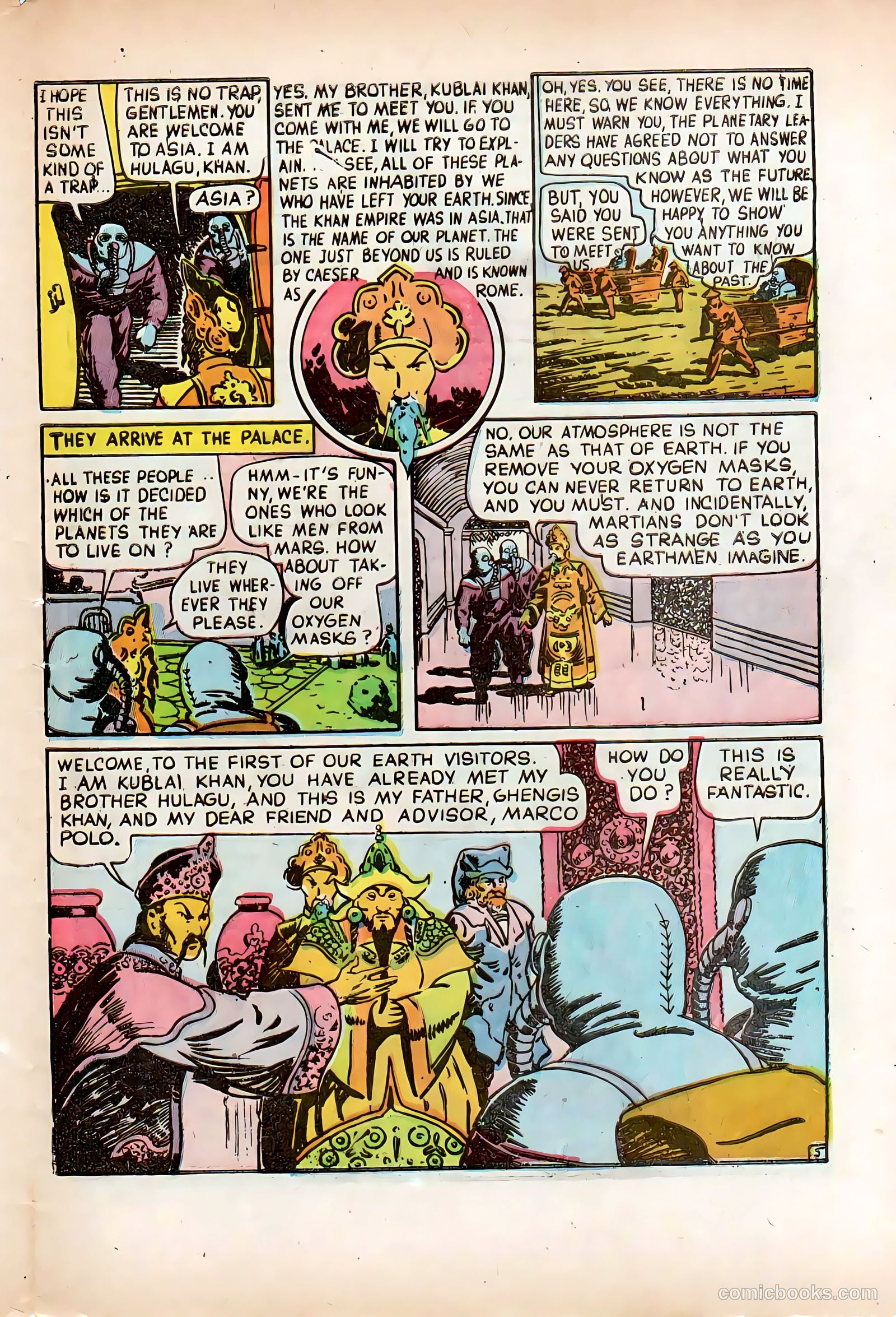 Conqueror Comics #1 (1945) — page 7 of 36