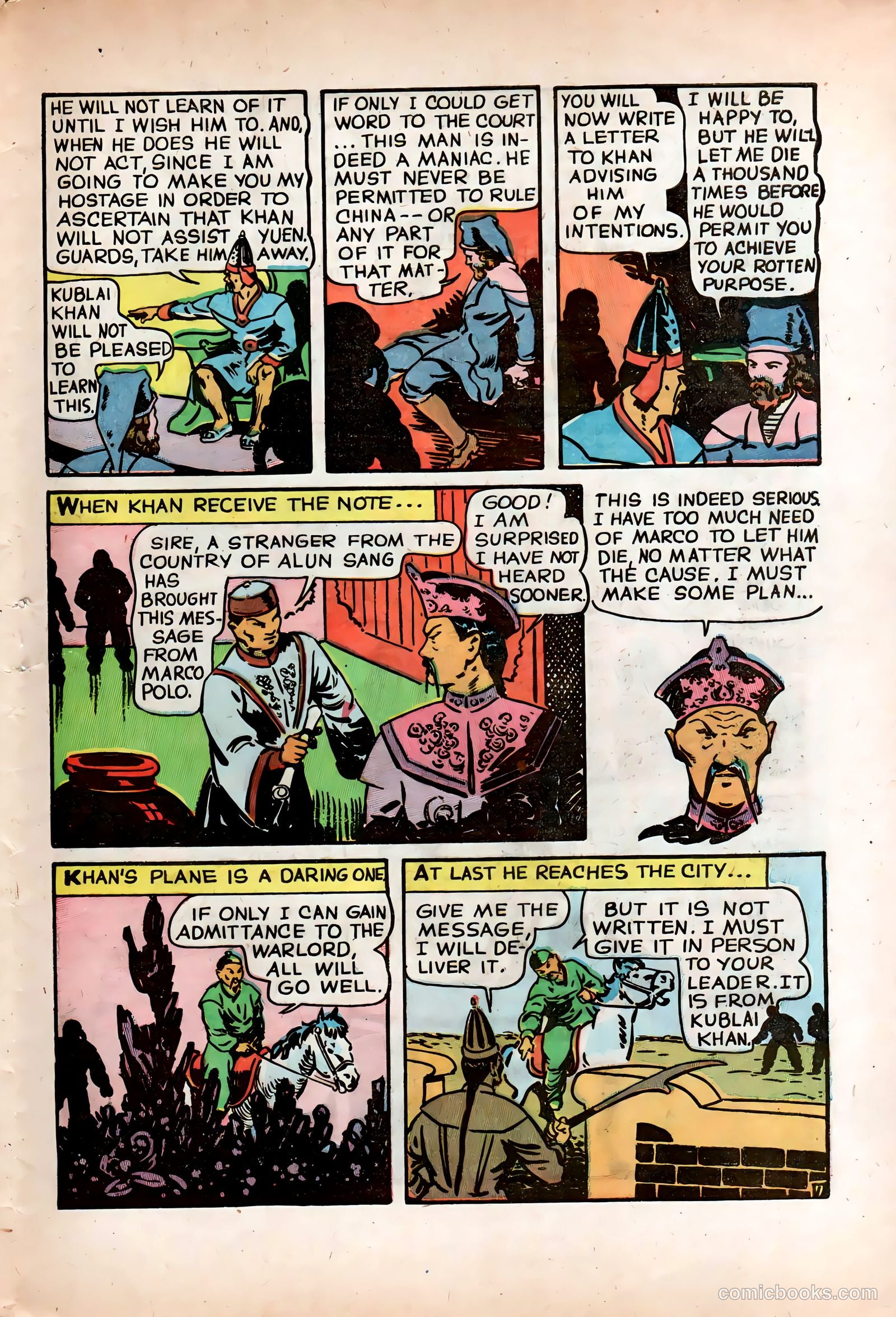 Conqueror Comics #1 (1945) — page 9 of 36