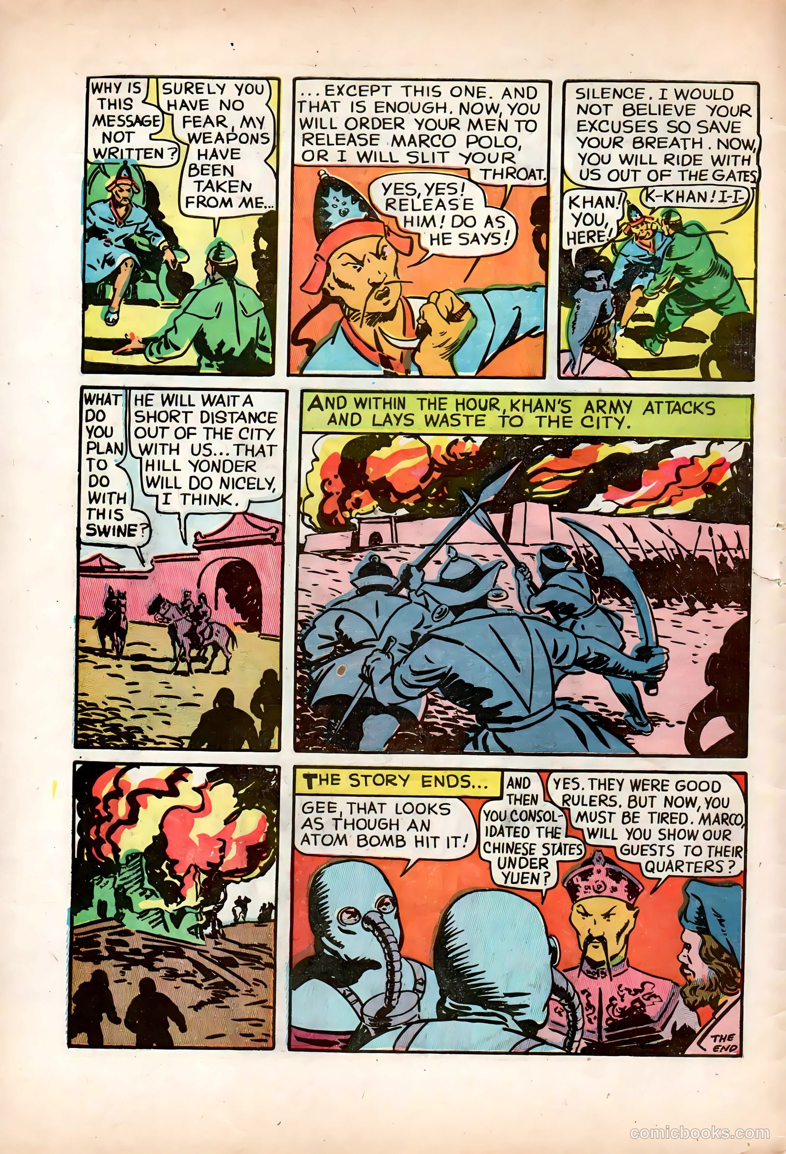 Conqueror Comics #1 (1945) — page 10 of 36