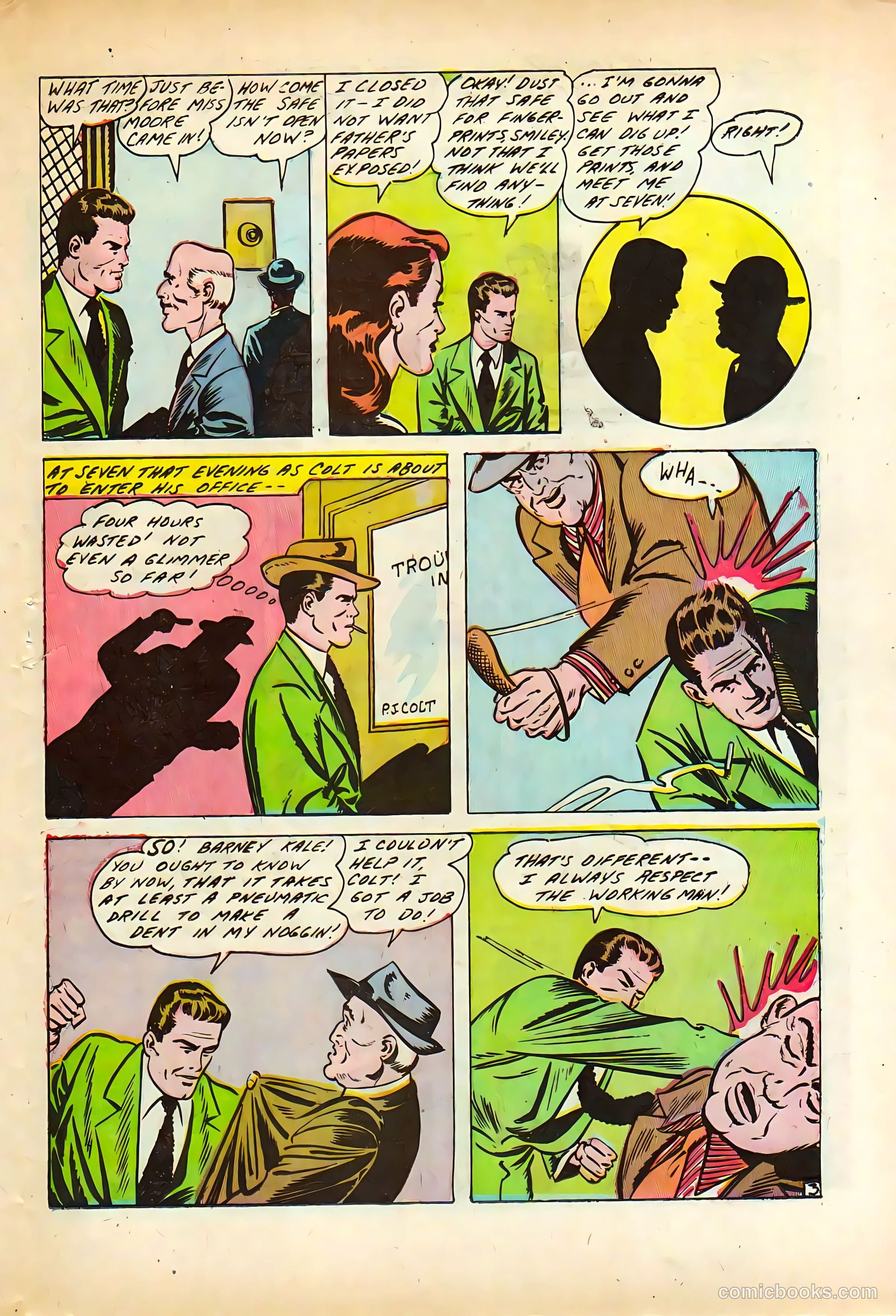 Conqueror Comics #1 (1945) — page 13 of 36