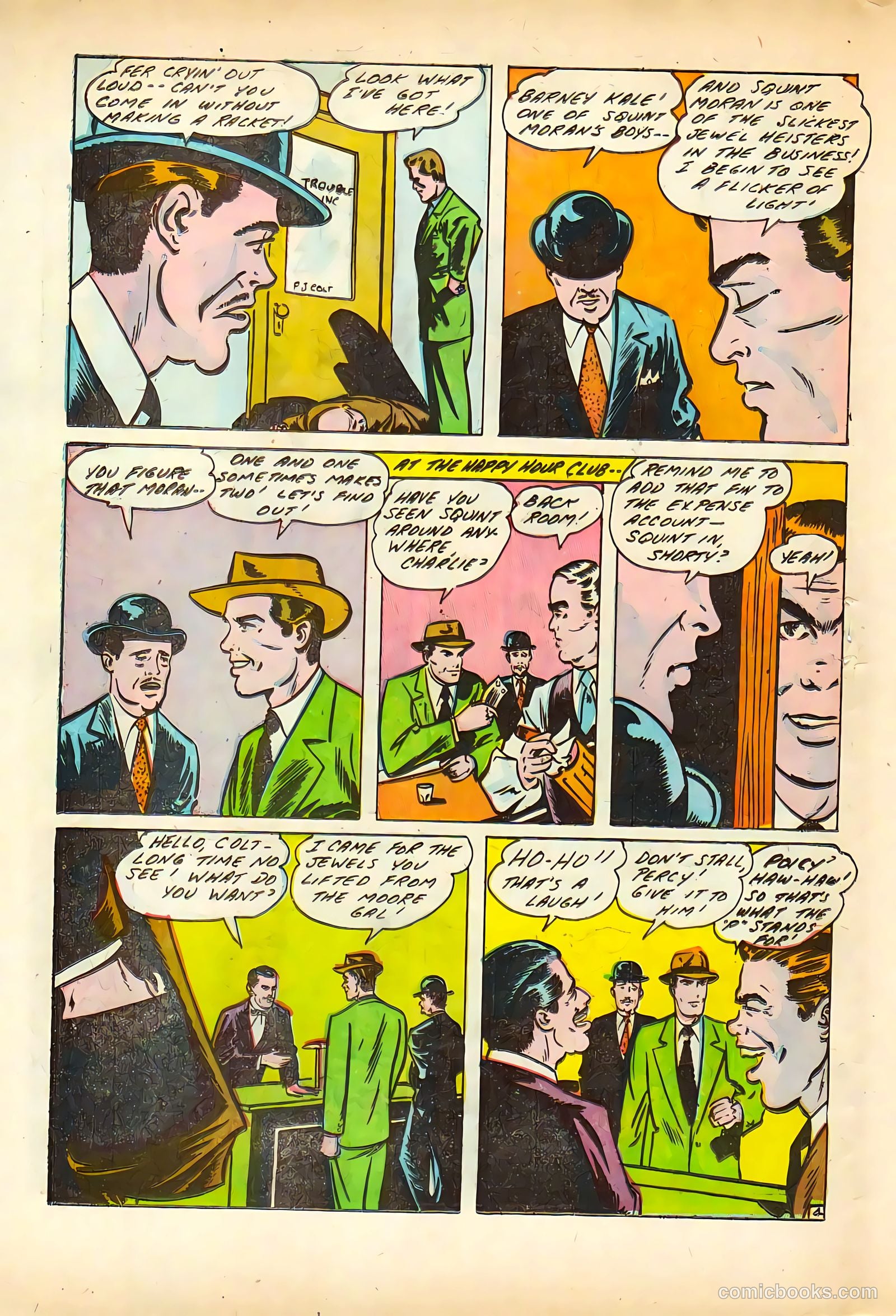 Conqueror Comics #1 (1945) — page 14 of 36