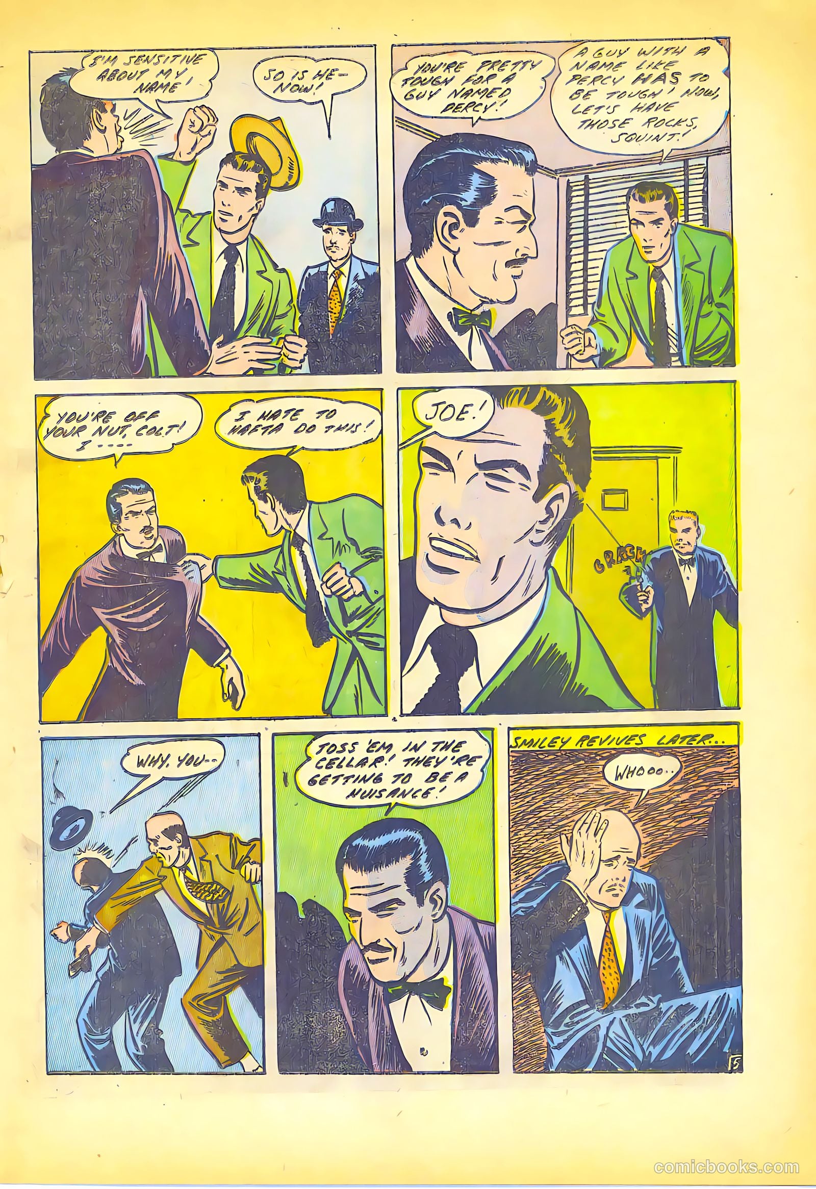 Conqueror Comics #1 (1945) — page 15 of 36