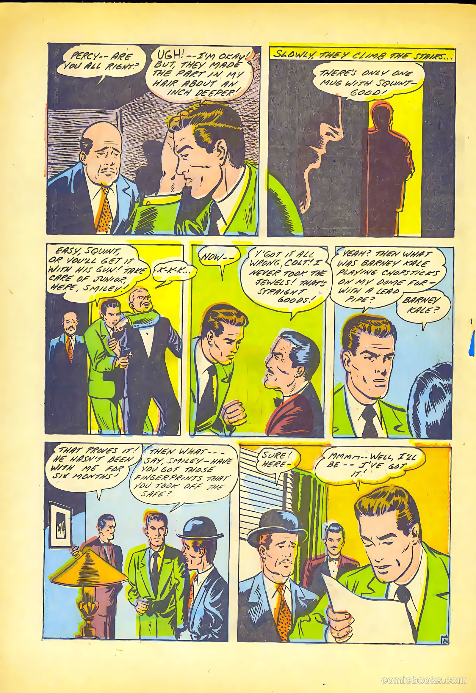 Conqueror Comics #1 (1945) — page 16 of 36