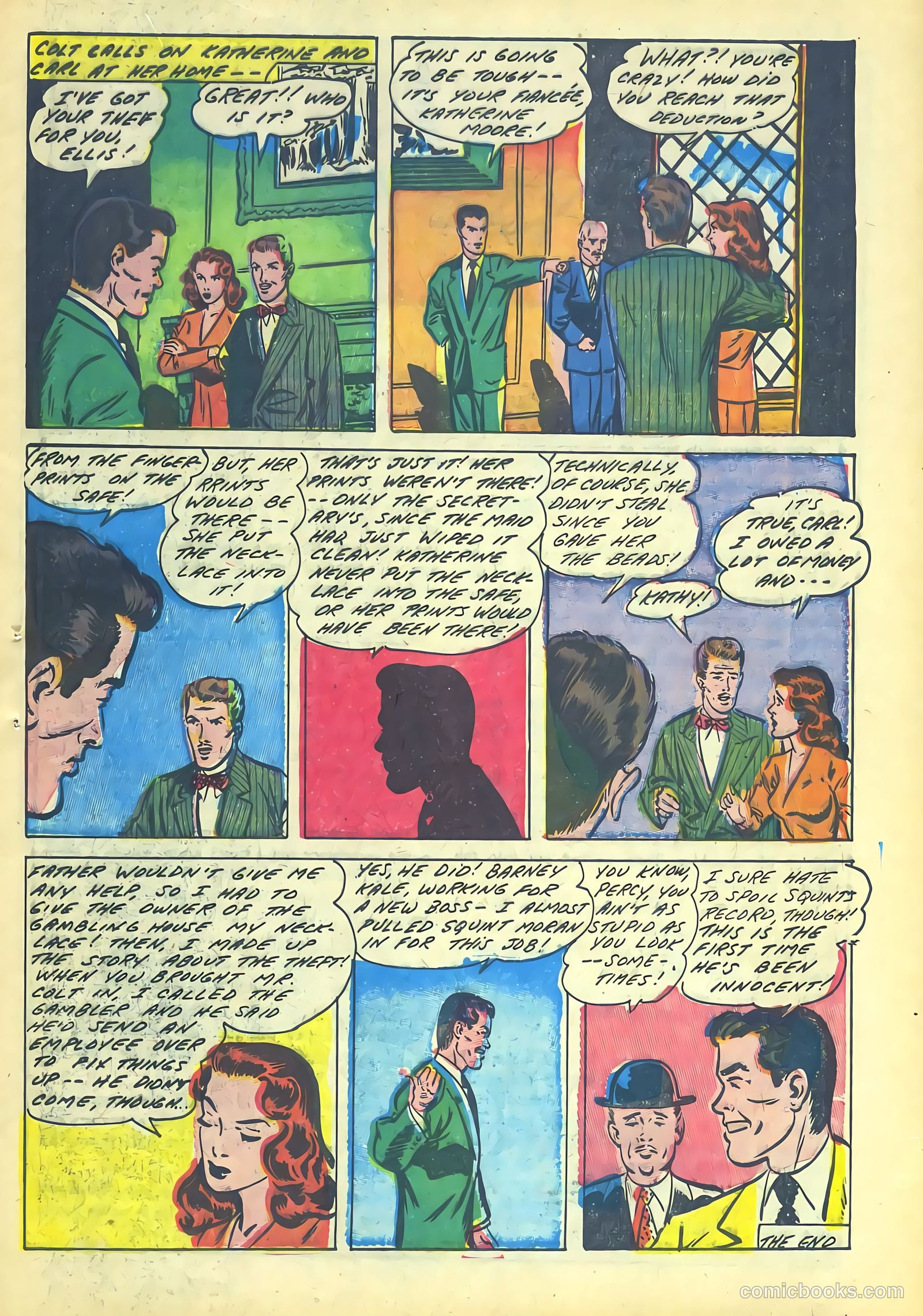 Conqueror Comics #1 (1945) — page 17 of 36