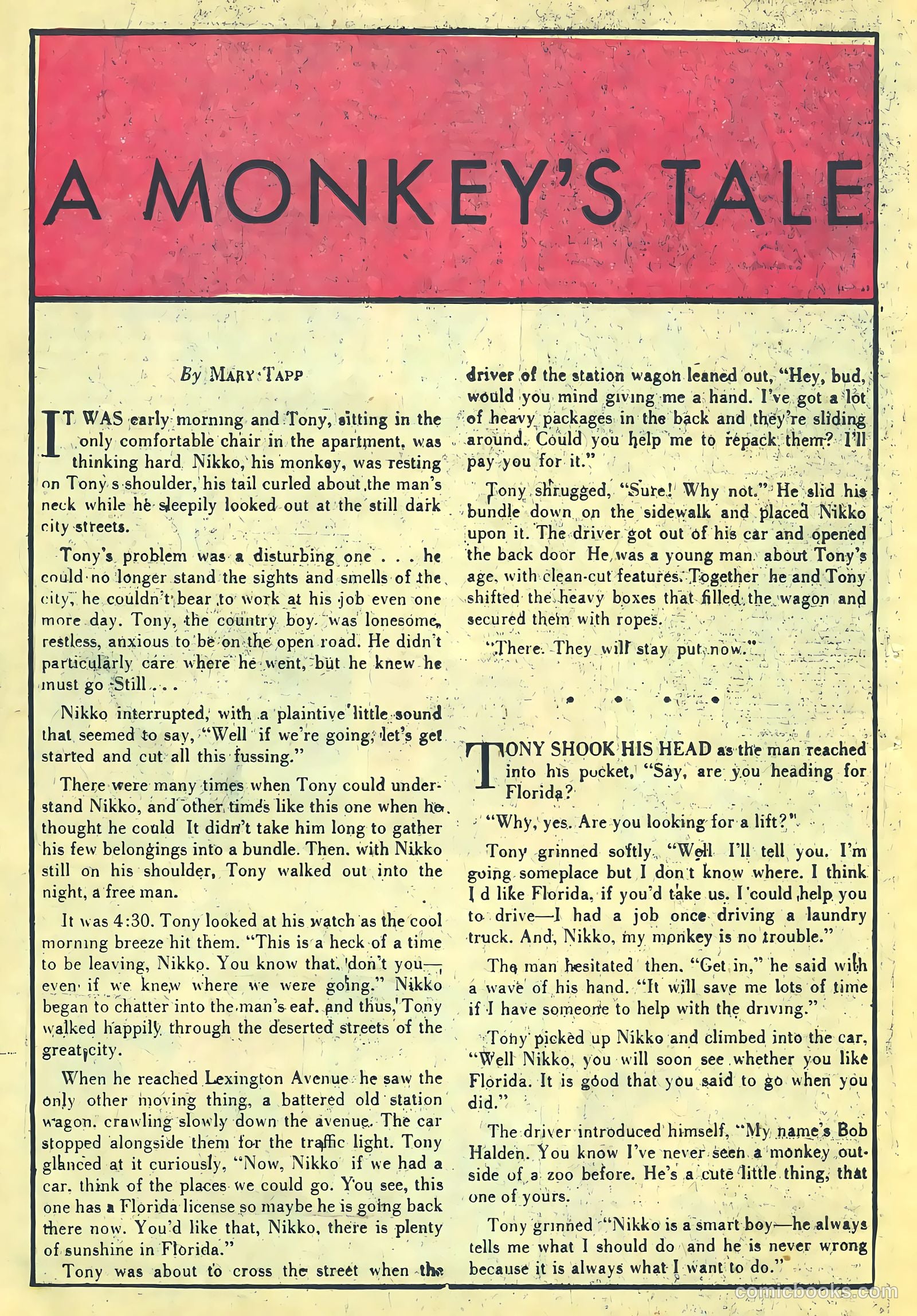 Conqueror Comics #1 (1945) — page 18 of 36