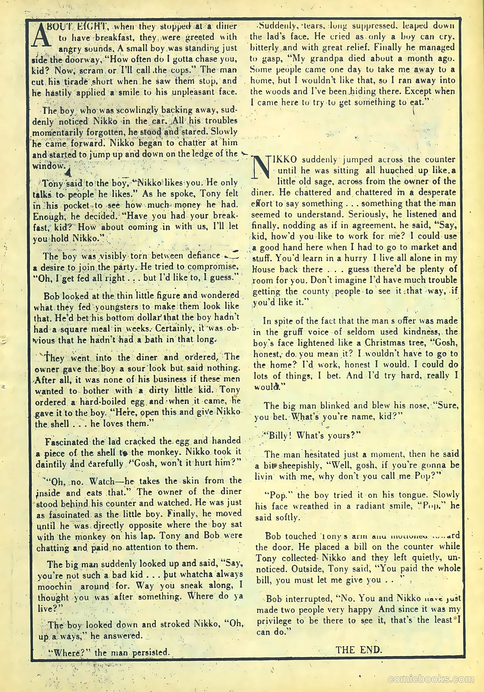 Conqueror Comics #1 (1945) — page 19 of 36