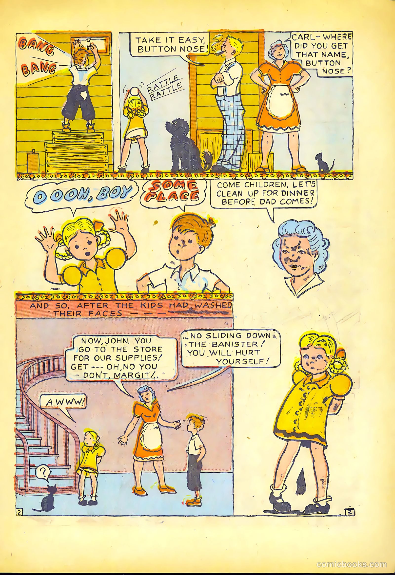 Conqueror Comics #1 (1945) — page 21 of 36