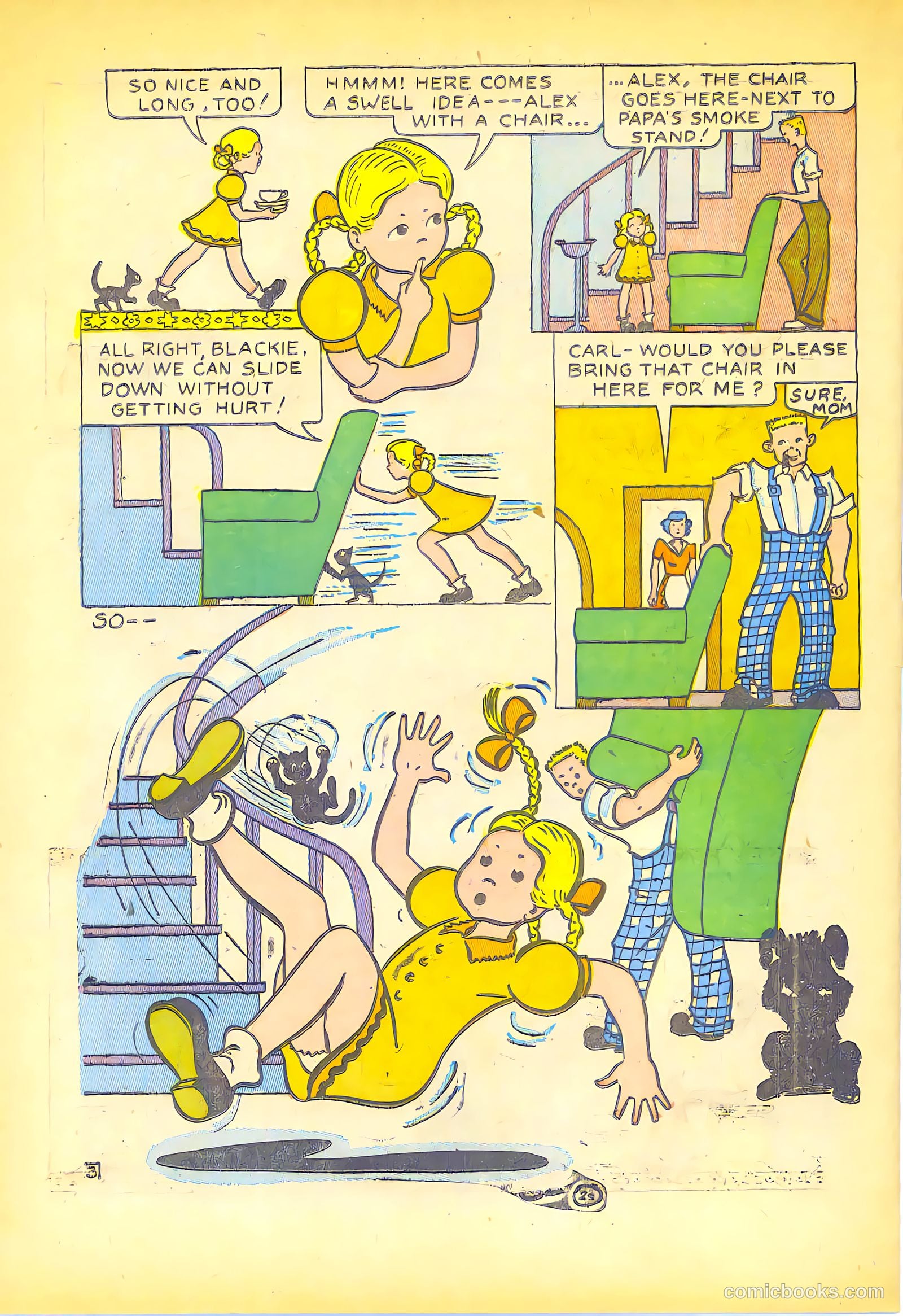 Conqueror Comics #1 (1945) — page 22 of 36