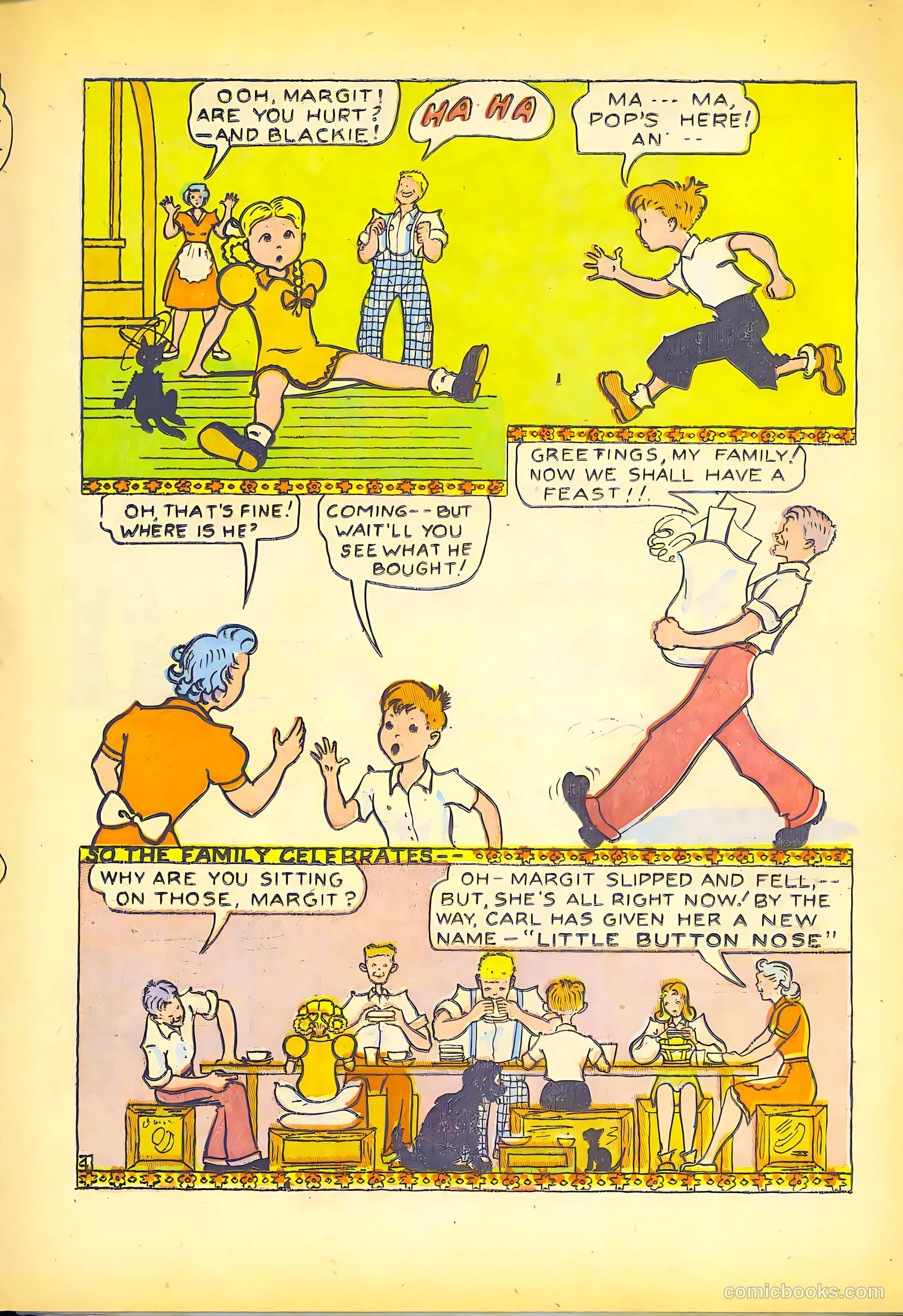 Conqueror Comics #1 (1945) — page 23 of 36