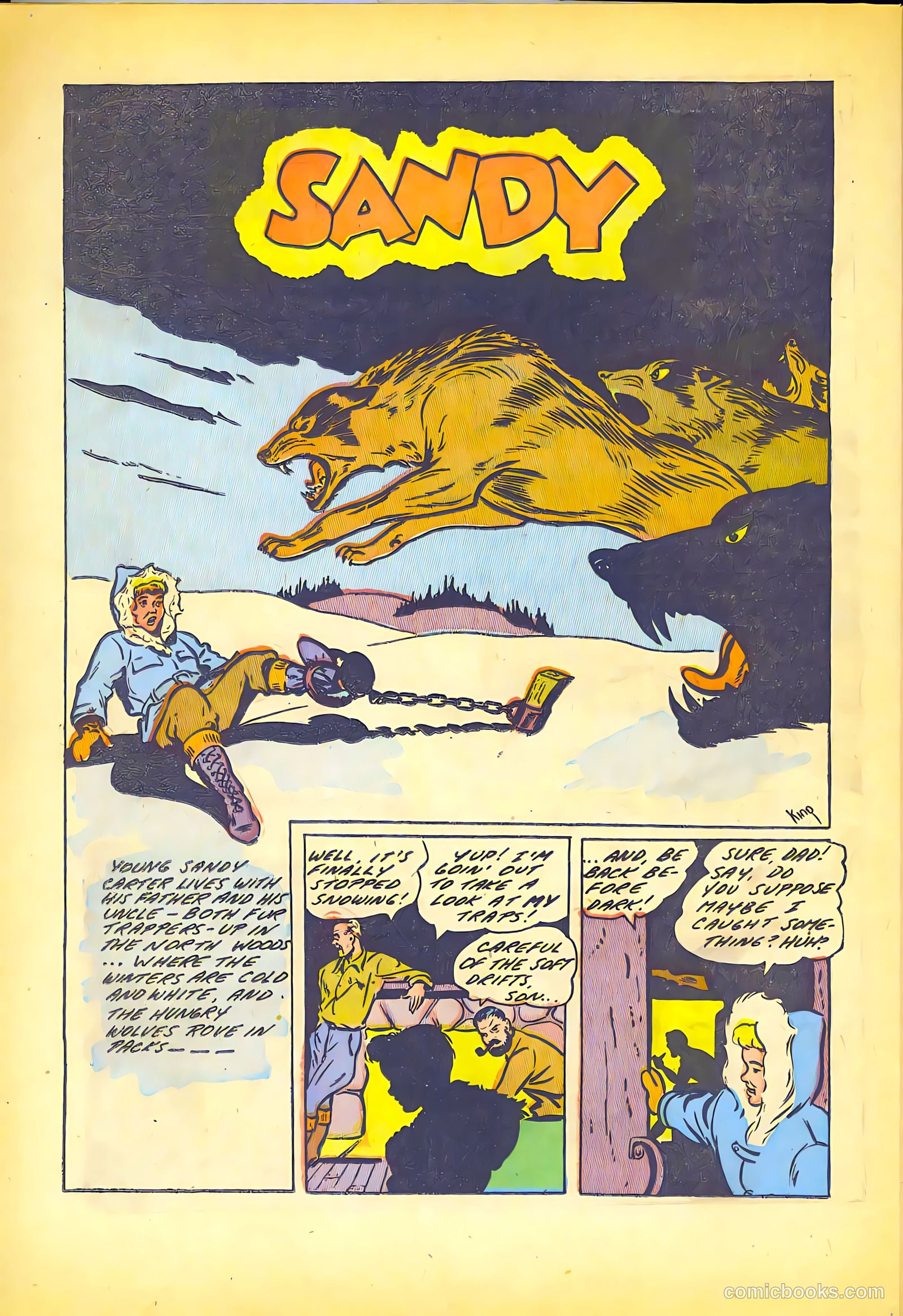 Conqueror Comics #1 (1945) — page 24 of 36