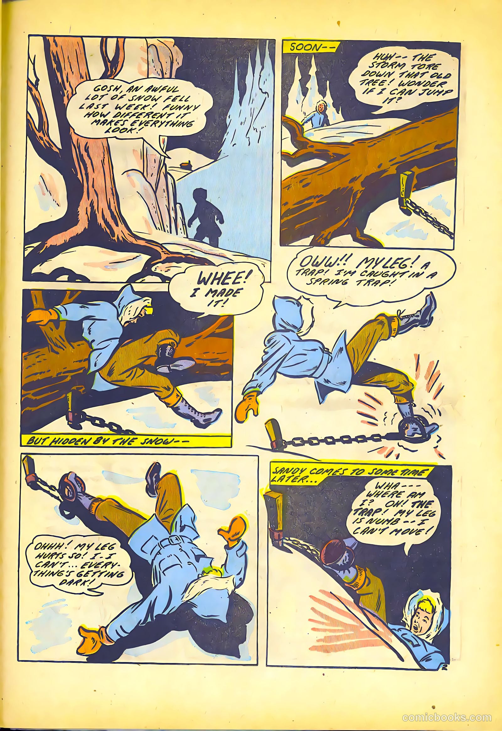 Conqueror Comics #1 (1945) — page 25 of 36