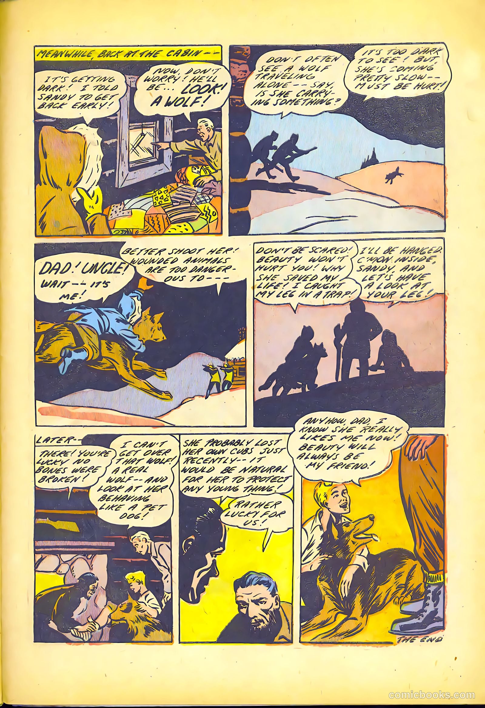 Conqueror Comics #1 (1945) — page 29 of 36