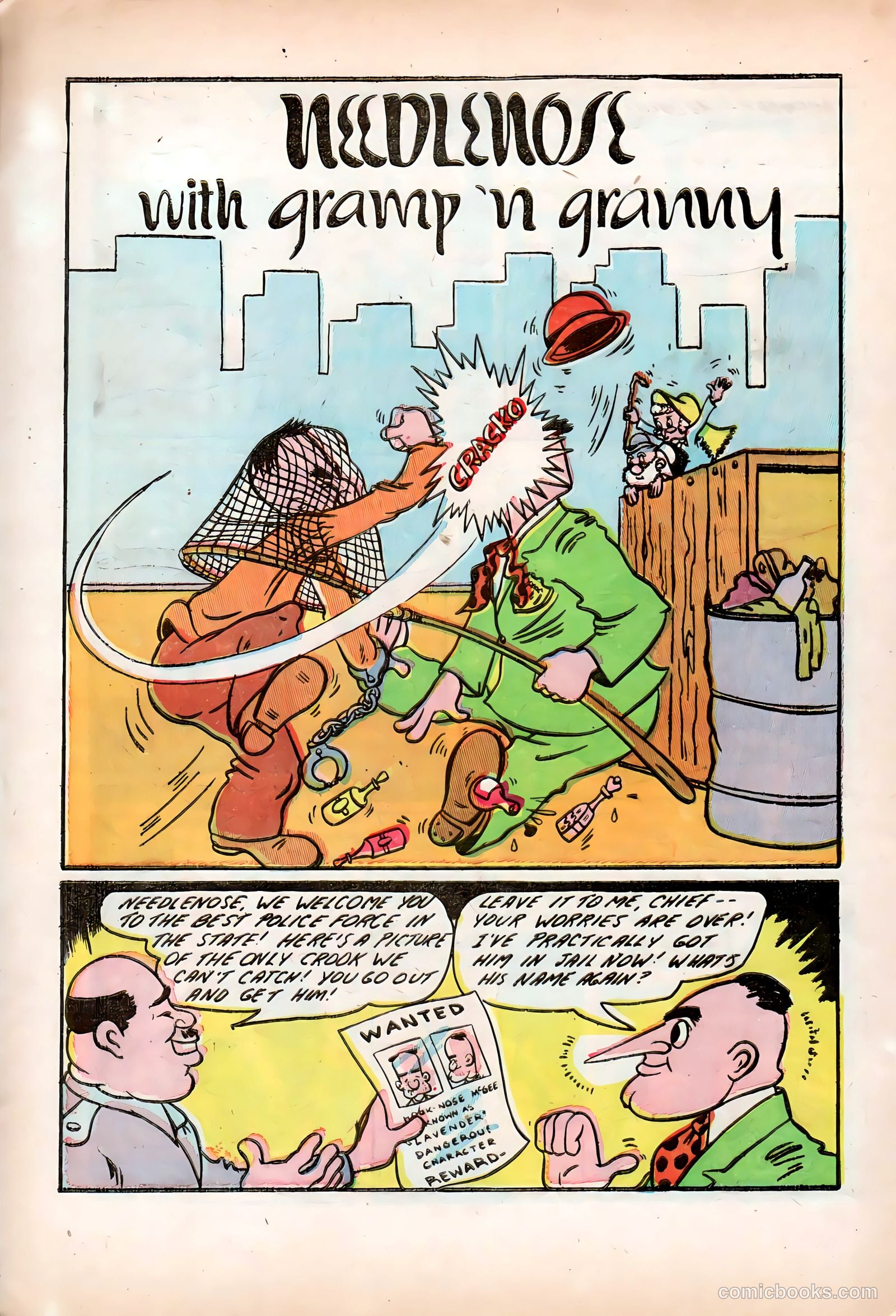 Conqueror Comics #1 (1945) — page 30 of 36