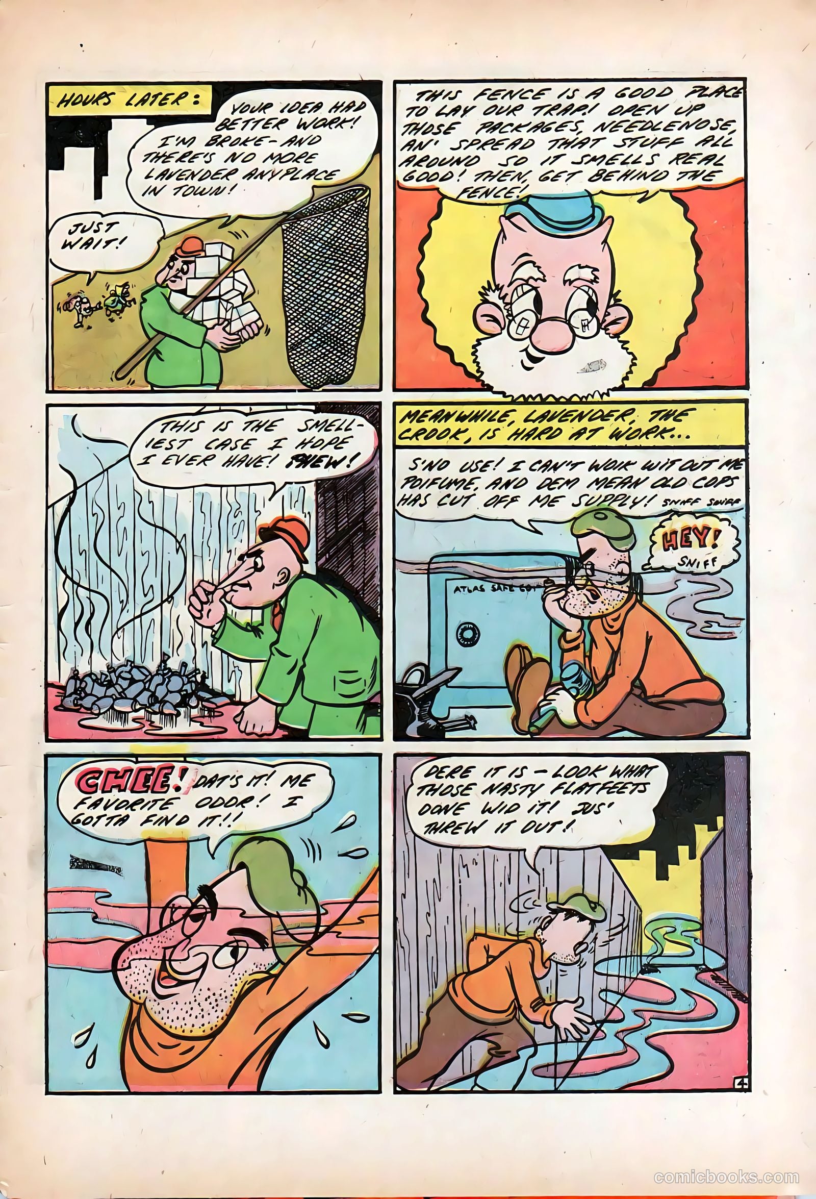 Conqueror Comics #1 (1945) — page 33 of 36