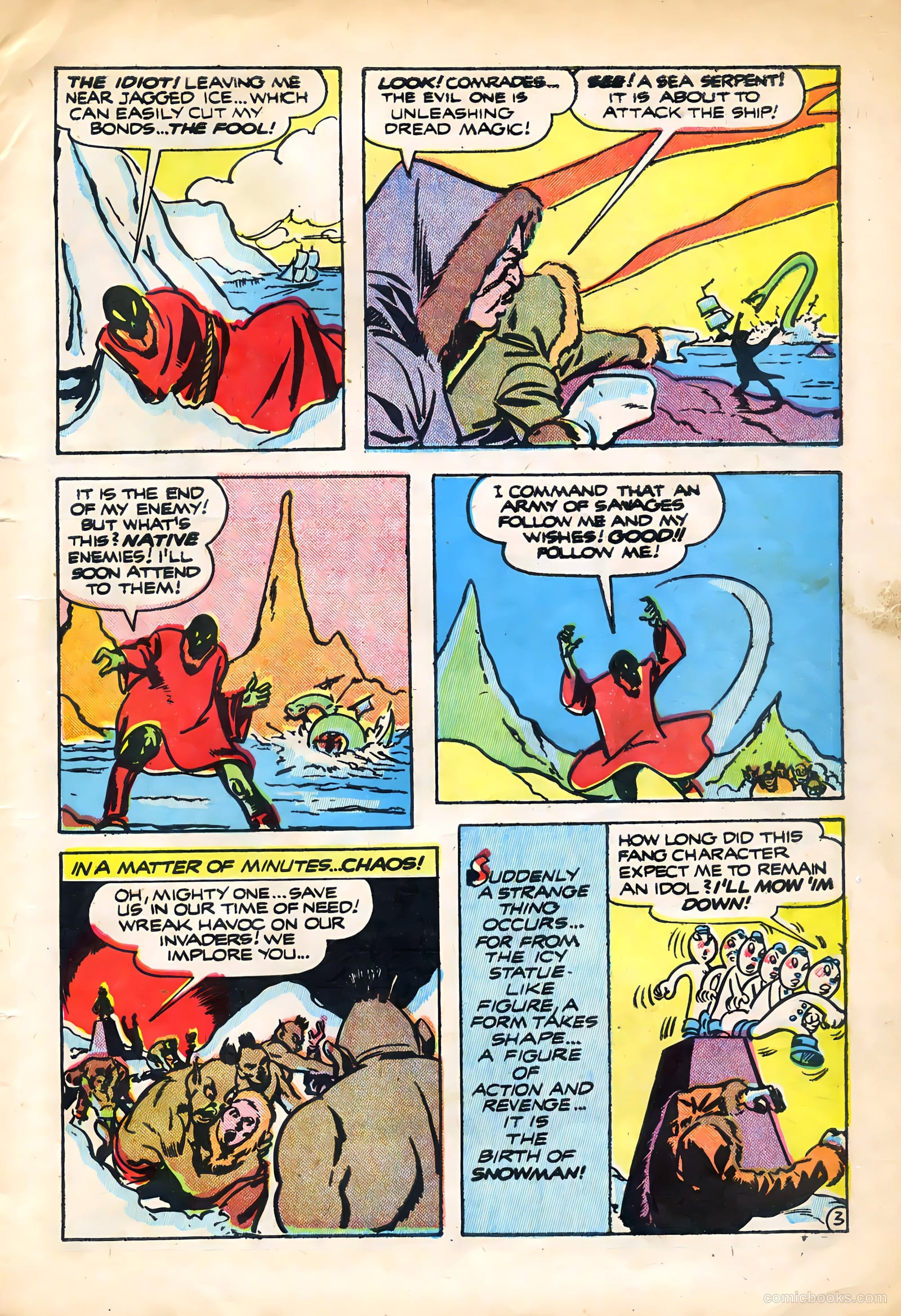 Tally-Ho Comics #1 — page 5 of 36