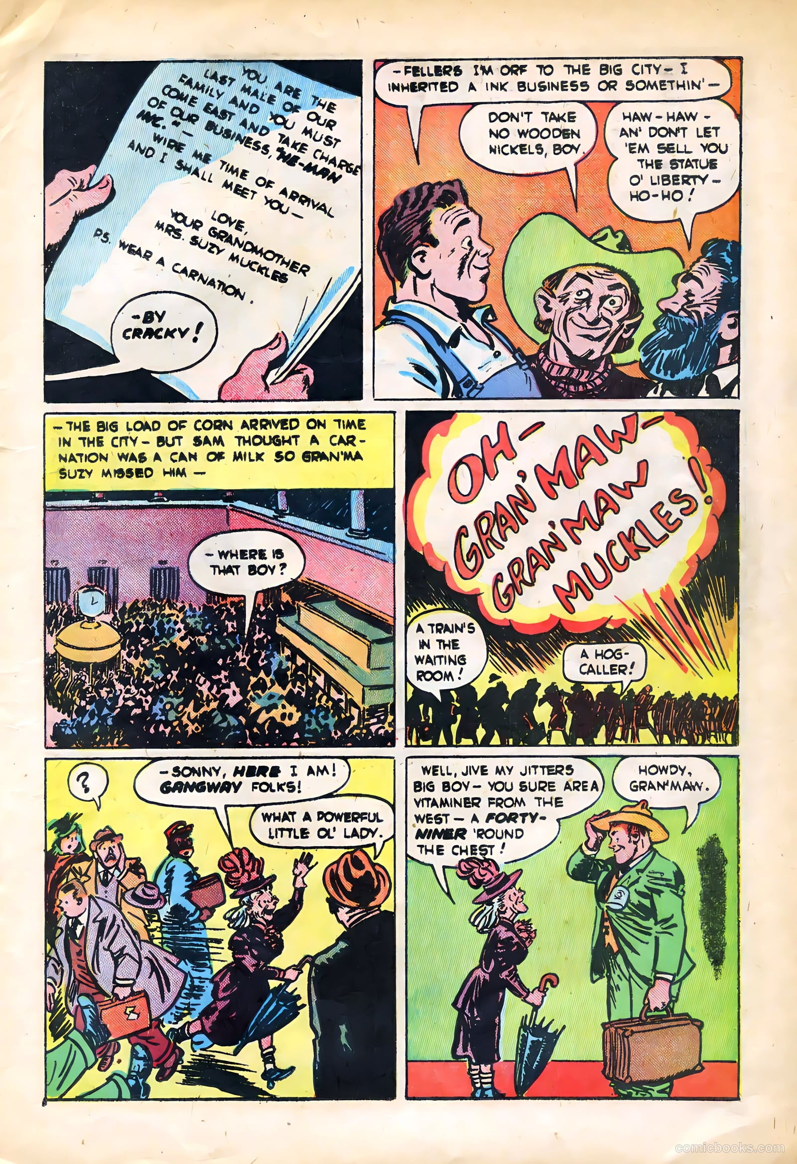 Tally-Ho Comics #1 — page 13 of 36