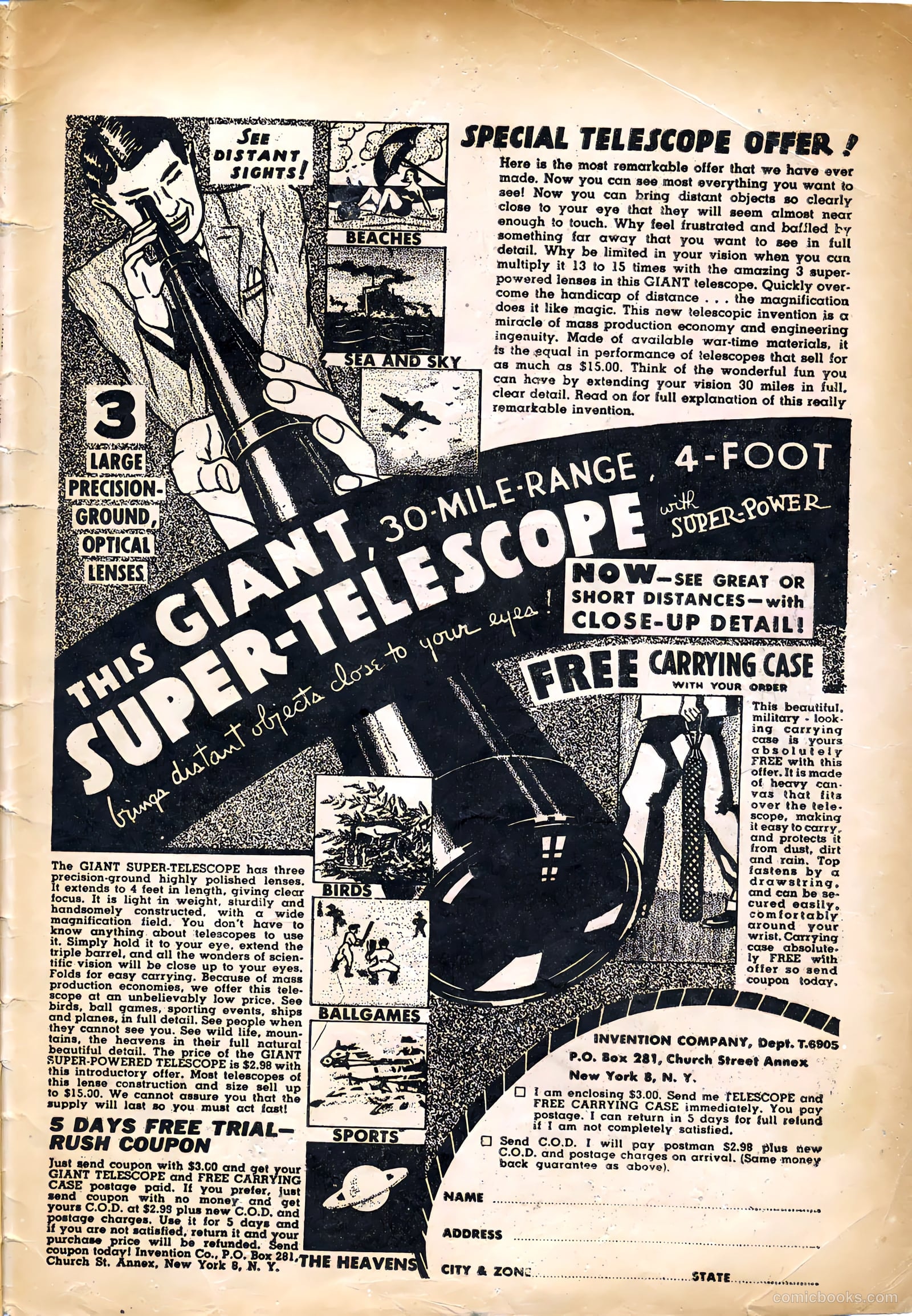 Tally-Ho Comics #1 — page 35 of 36