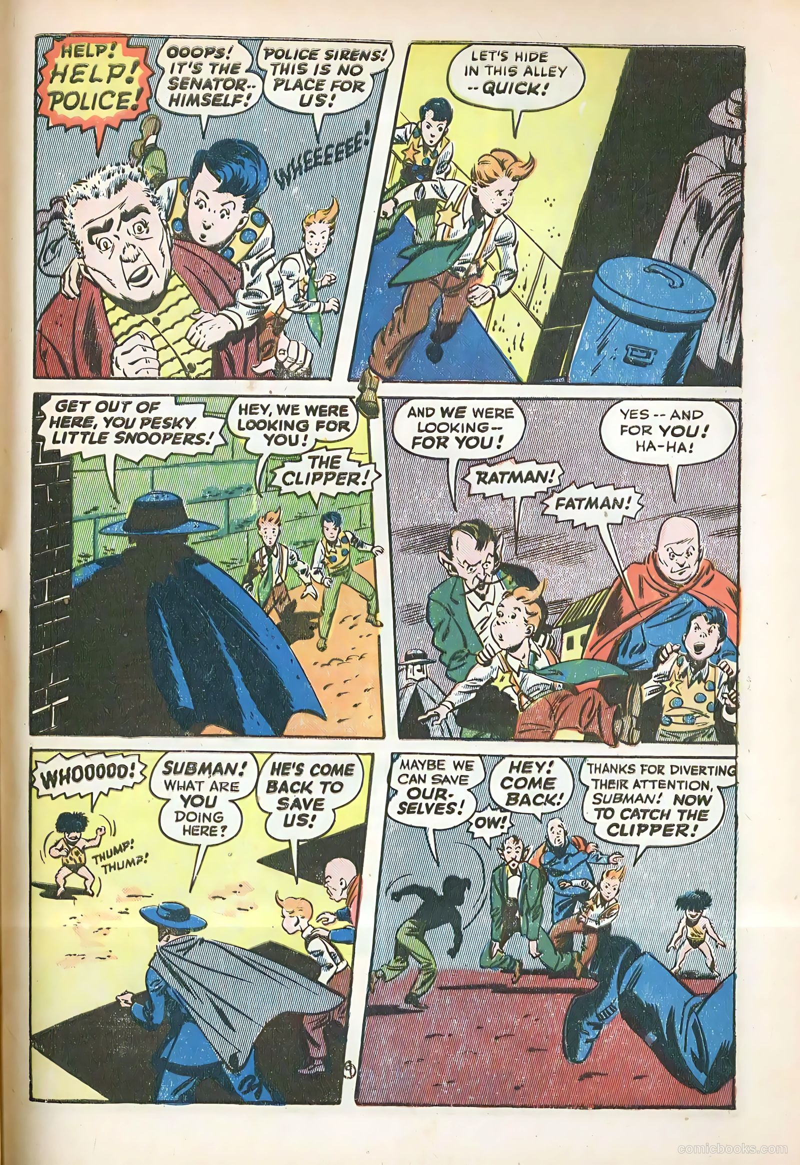 Topsy-Turvy Comics #1 (1945) — page 50 of 53