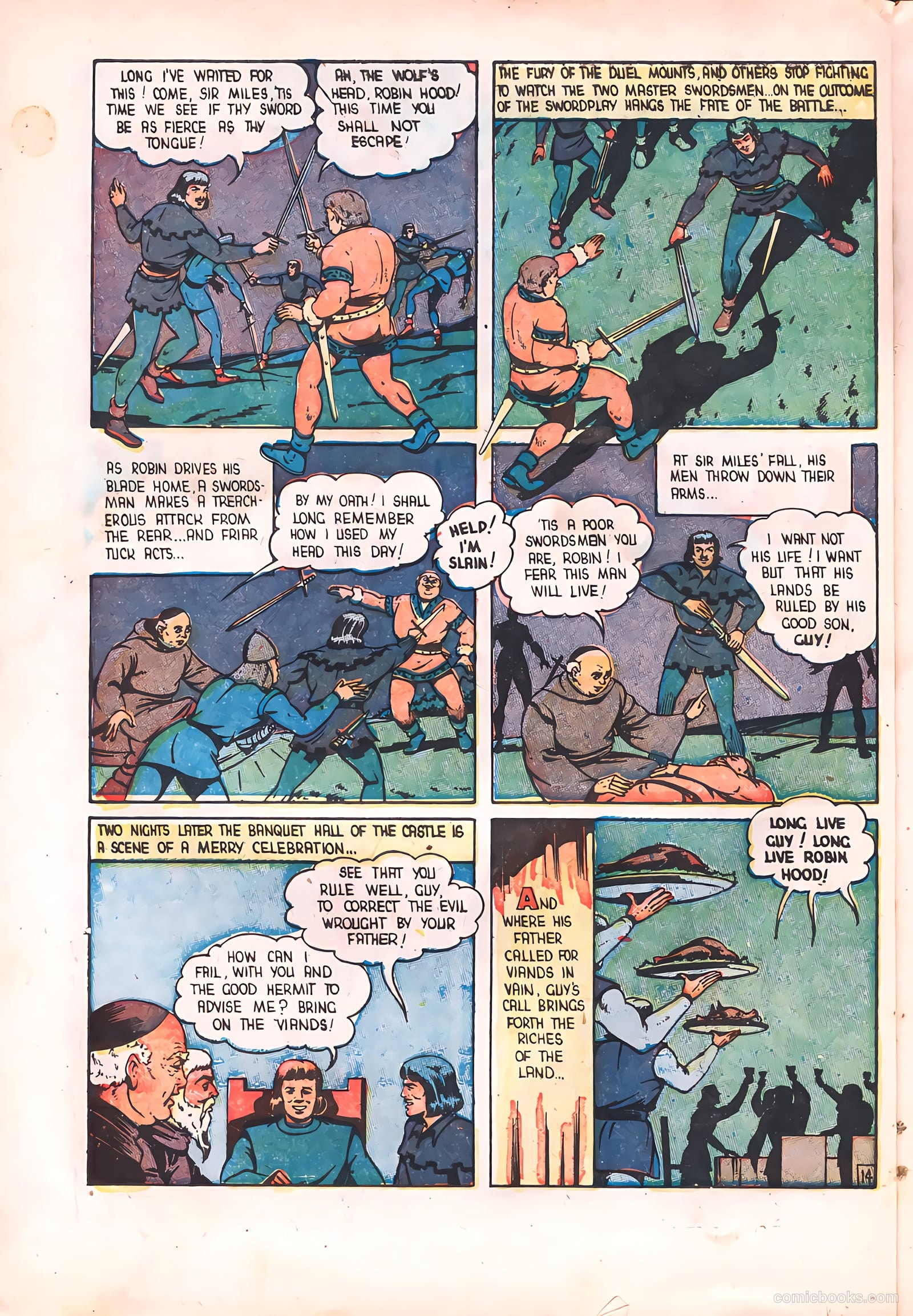 Robin Hood and Company #34 (1945) — page 32 of 52