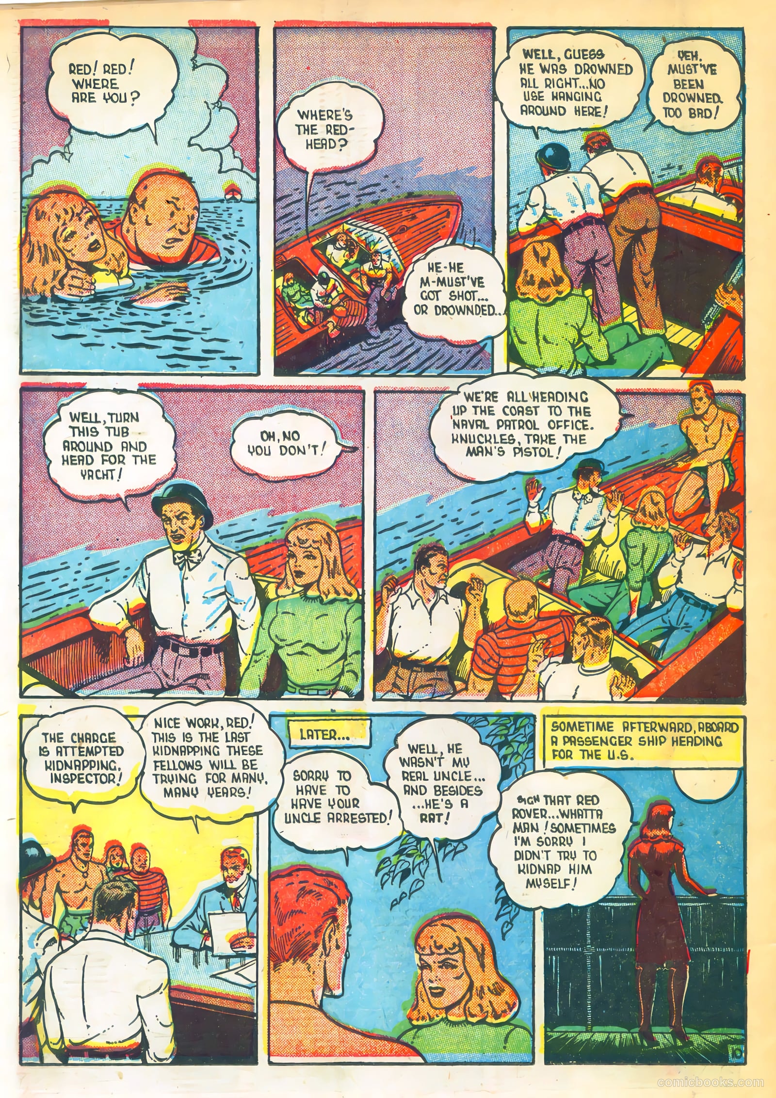 Grand Slam Three Aces #49 (1945) — page 34 of 36