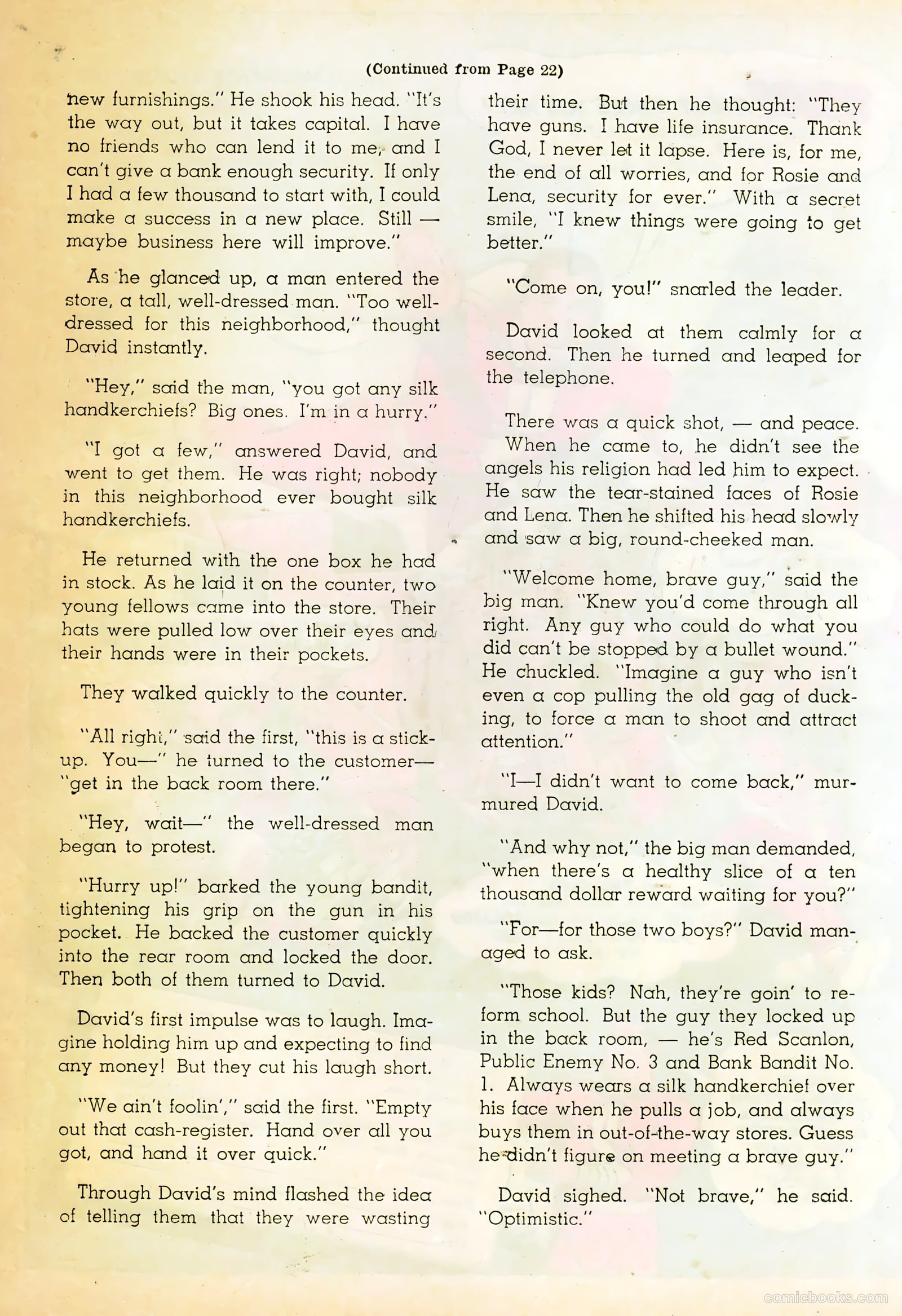Grand Slam Three Aces #49 (1945) — page 35 of 36