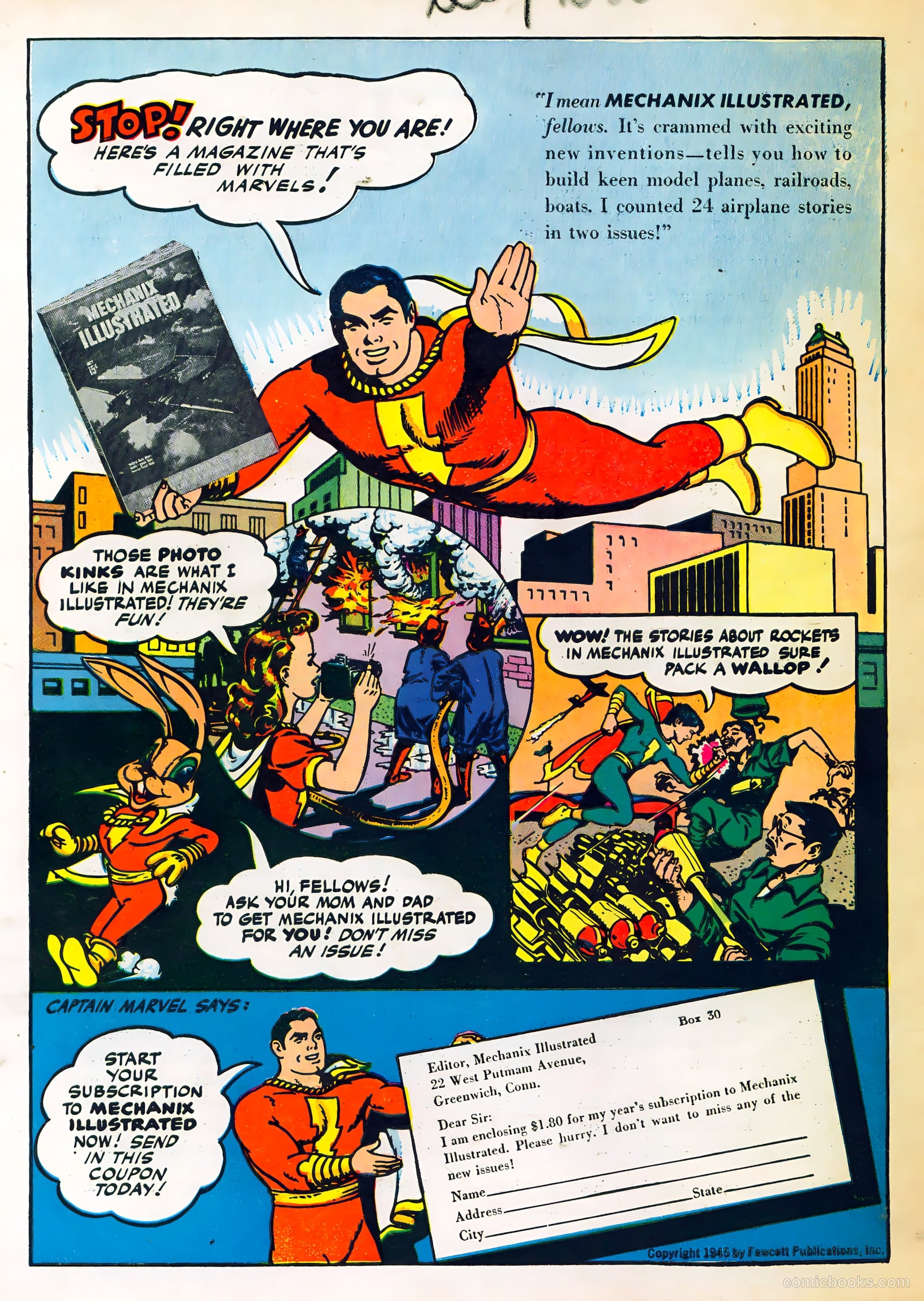 Grand Slam Three Aces #49 (1945) — page 36 of 36