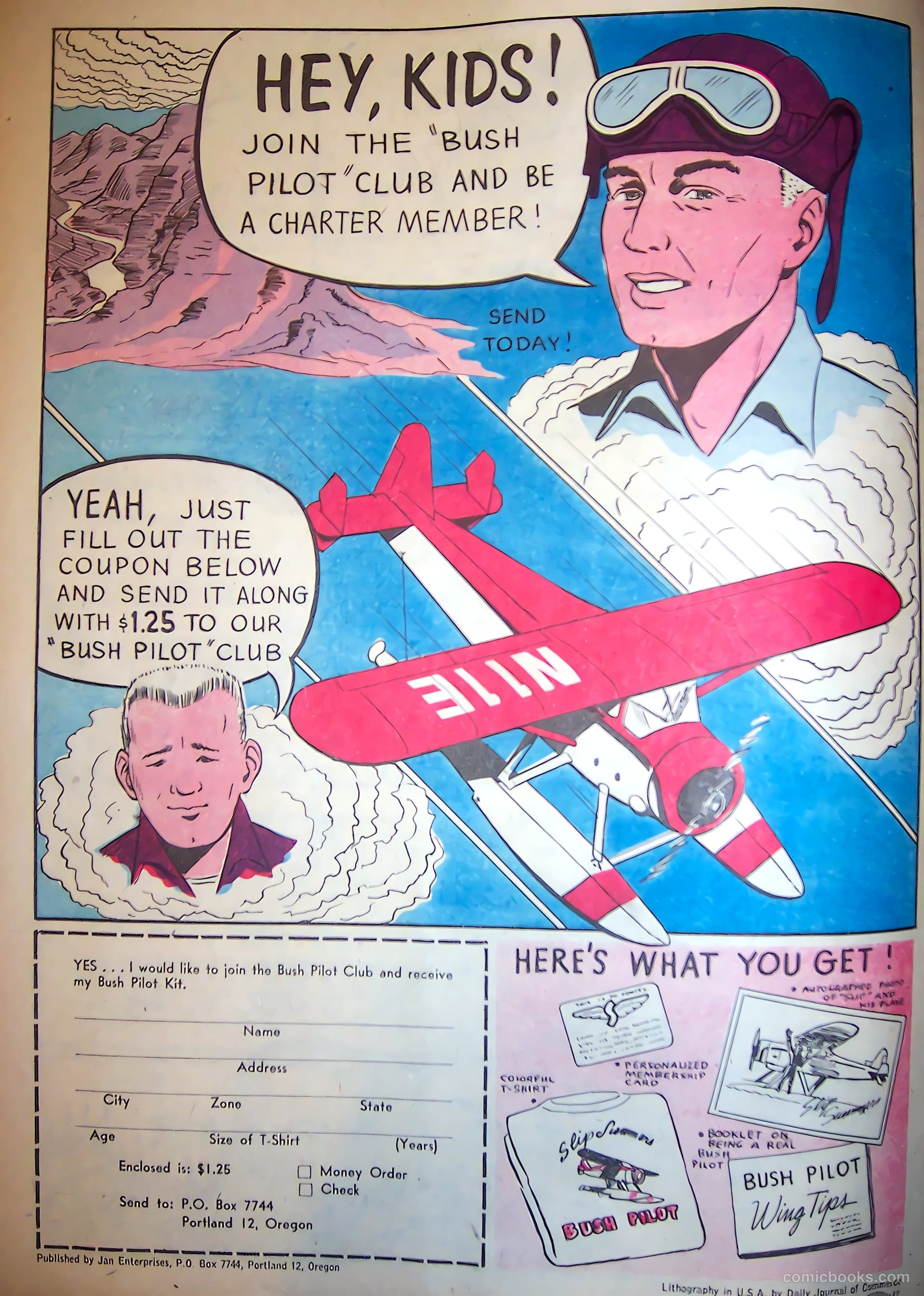 Alaska Bush-Pilot #1 (1959) — page 16 of 16