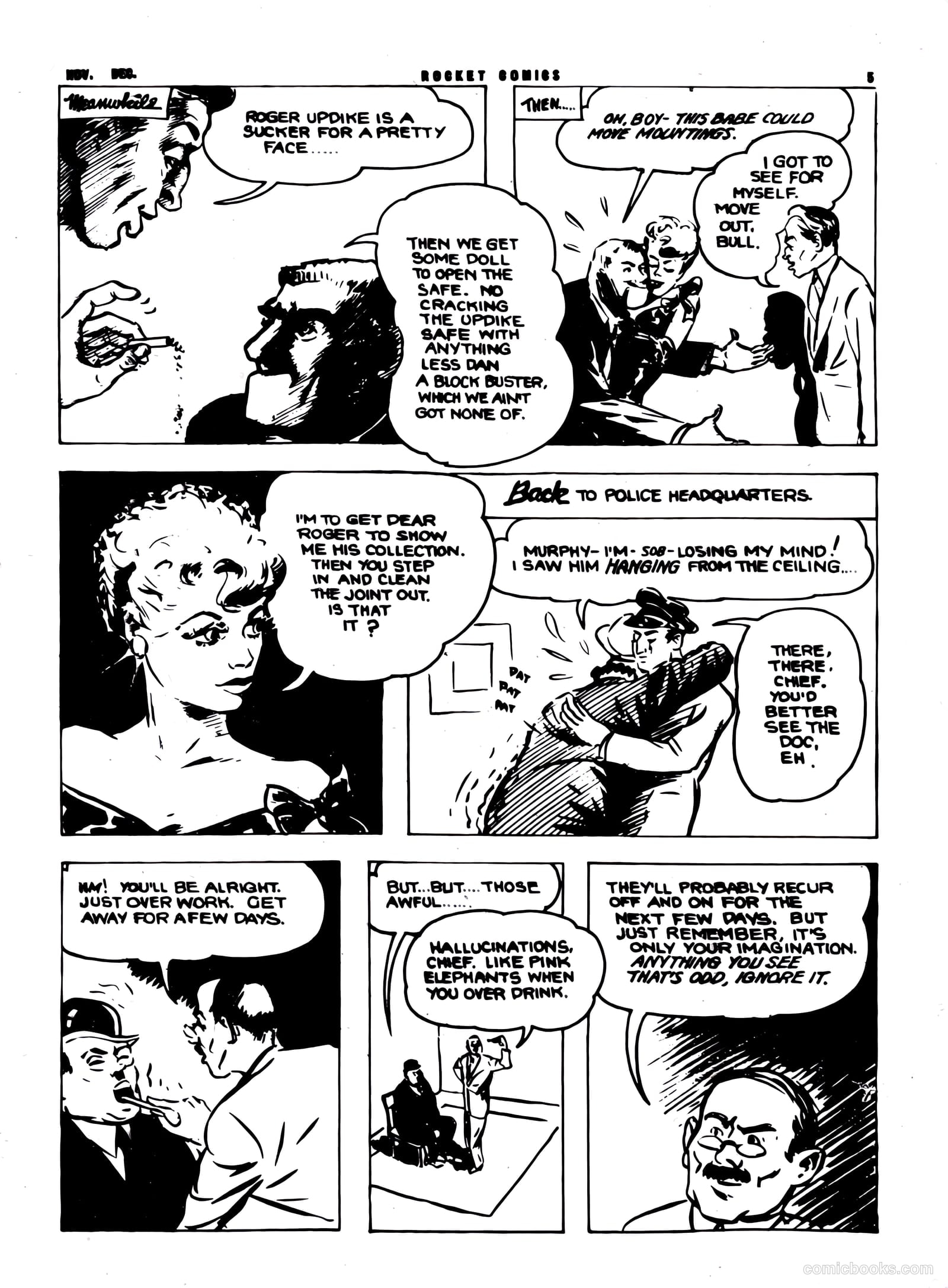 Rocket Comics v1 #5 (1943) — page 5 of 48