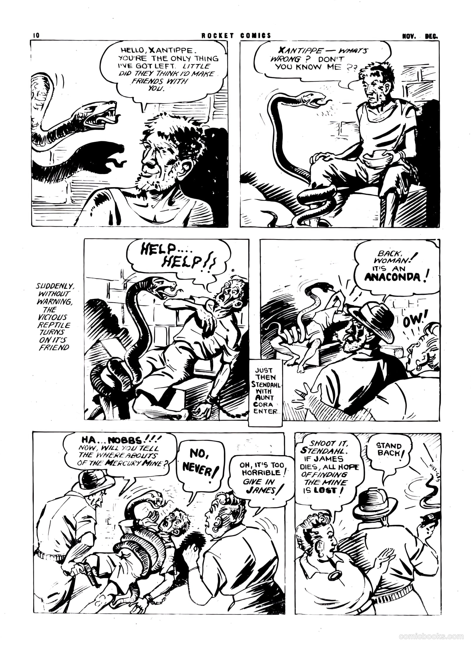 Rocket Comics v1 #5 (1943) — page 10 of 48
