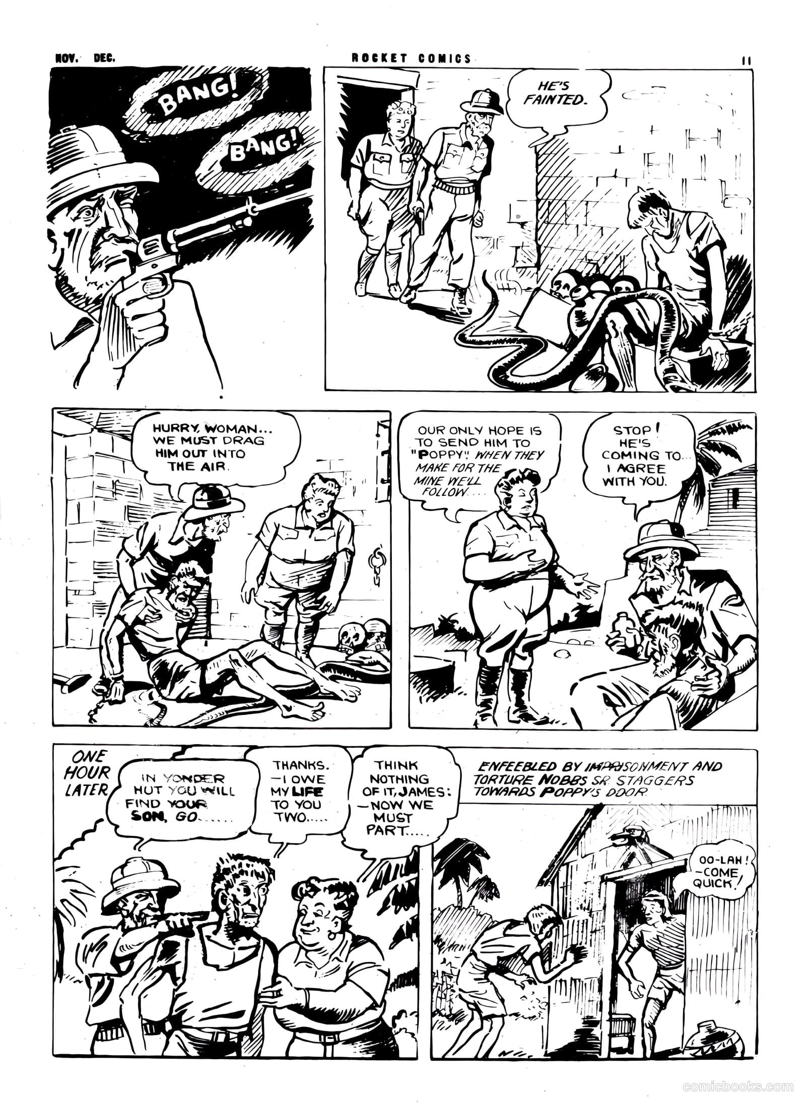 Rocket Comics v1 #5 (1943) — page 11 of 48