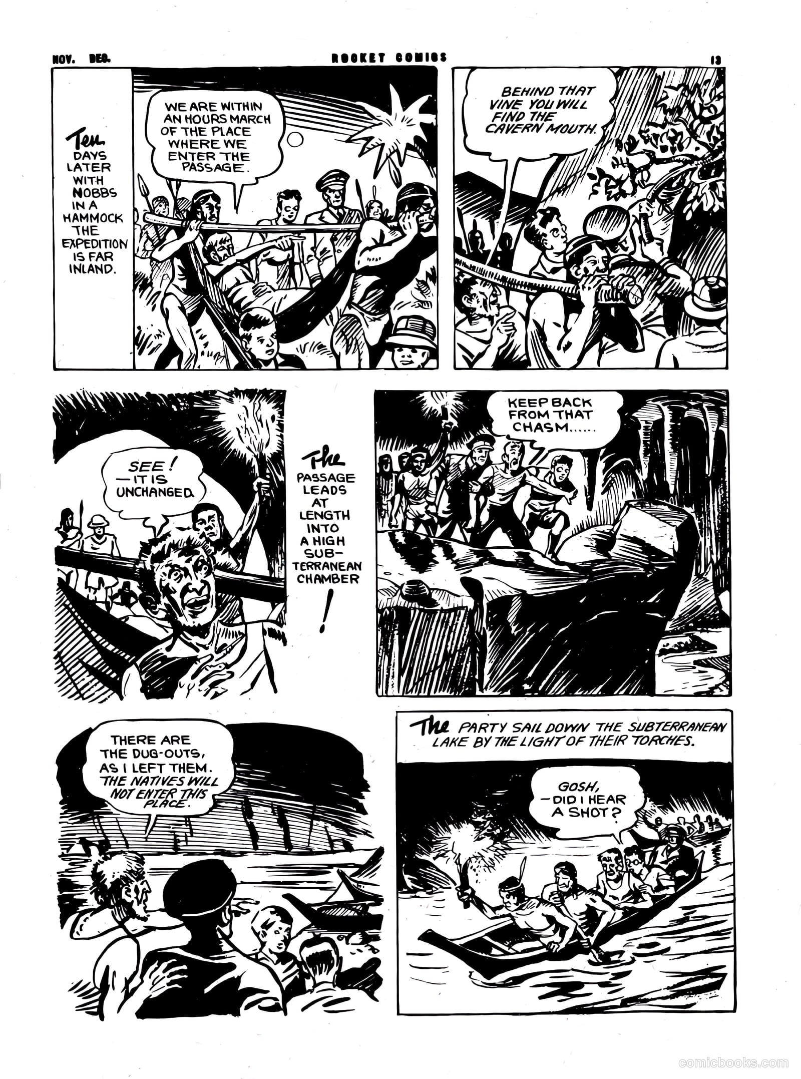 Rocket Comics v1 #5 (1943) — page 13 of 48