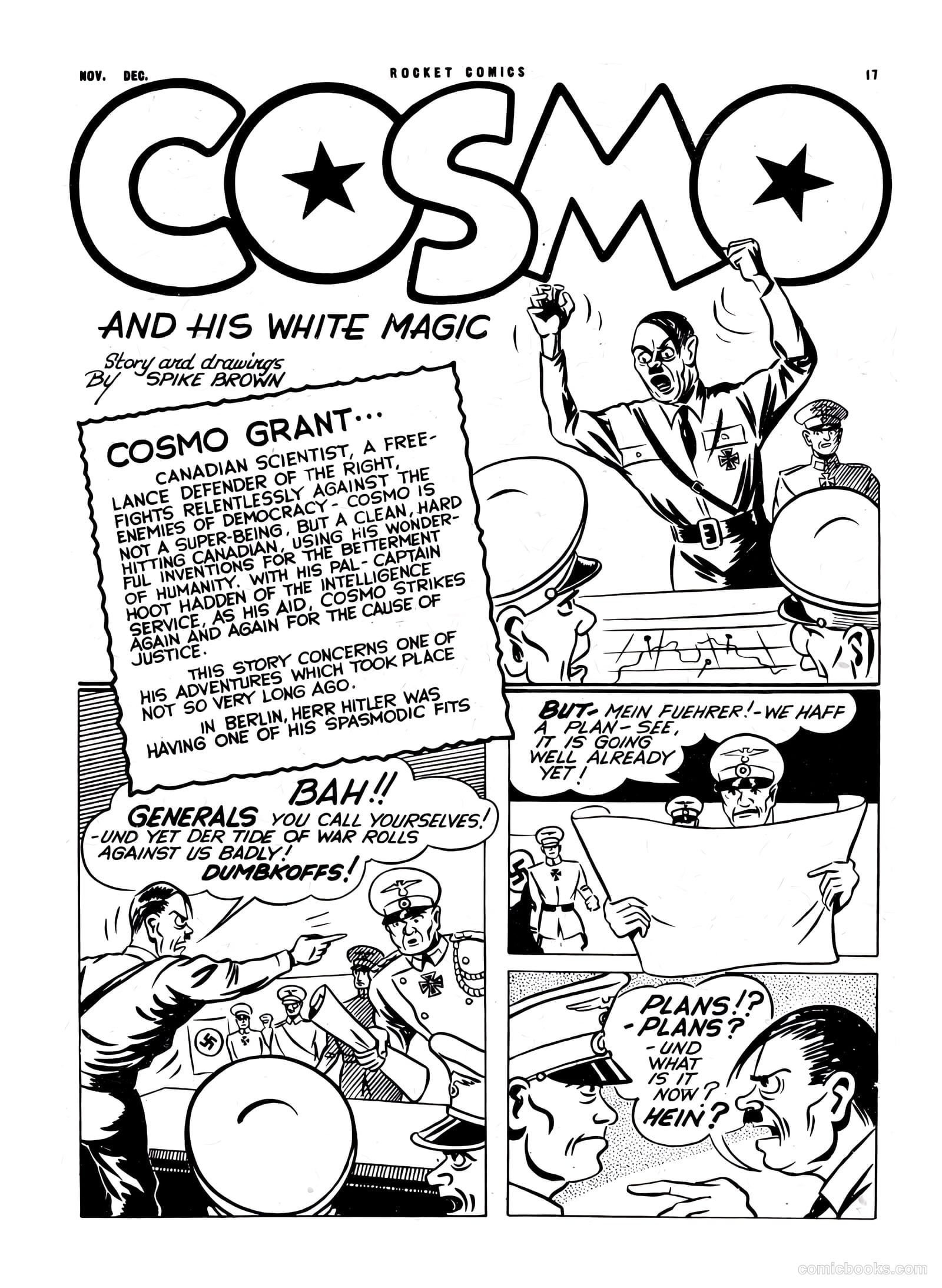 Rocket Comics v1 #5 (1943) — page 17 of 48