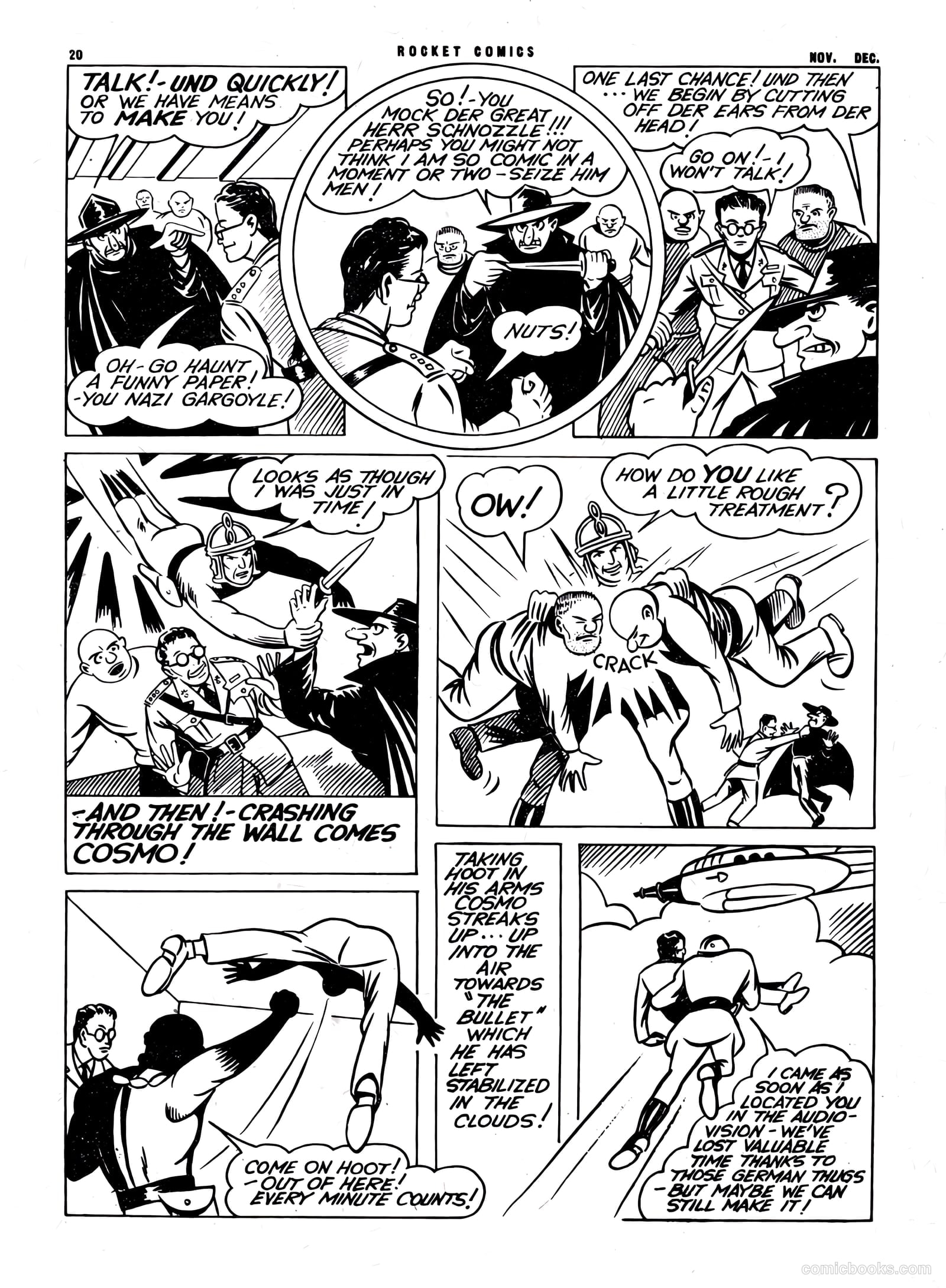 Rocket Comics v1 #5 (1943) — page 20 of 48