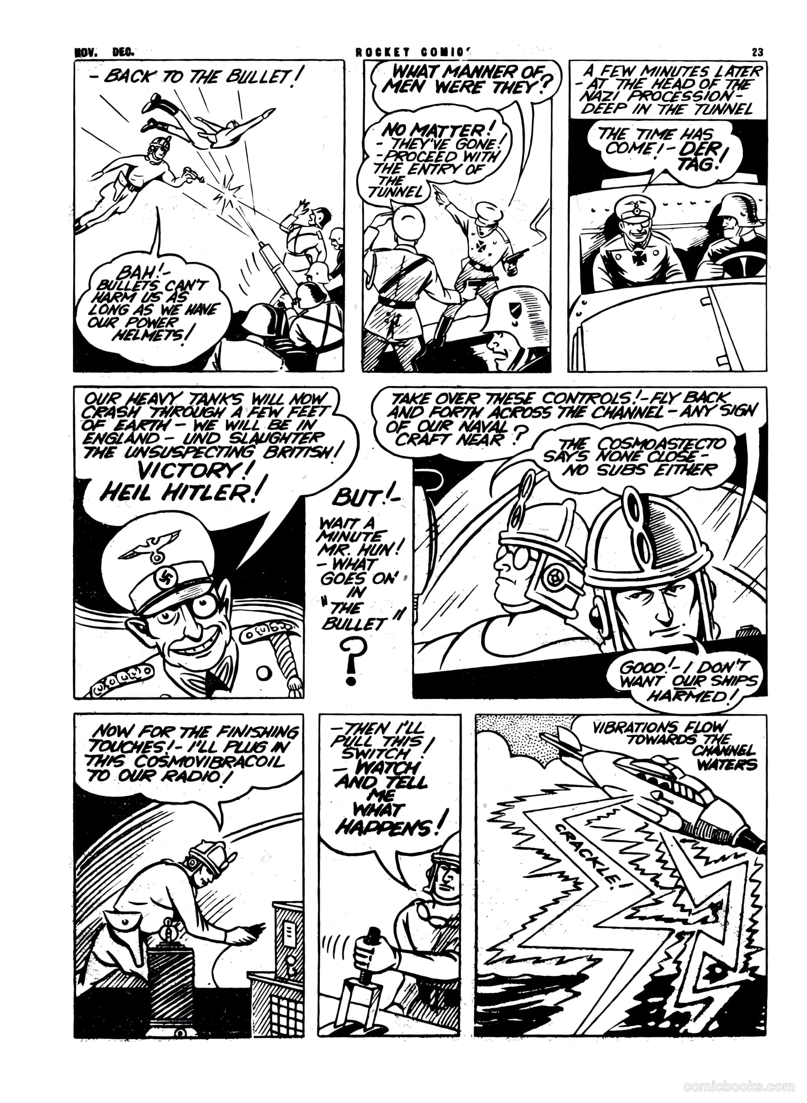 Rocket Comics v1 #5 (1943) — page 23 of 48