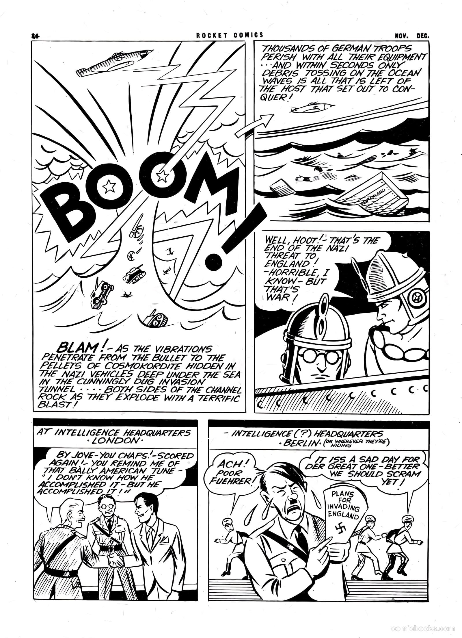 Rocket Comics v1 #5 (1943) — page 24 of 48