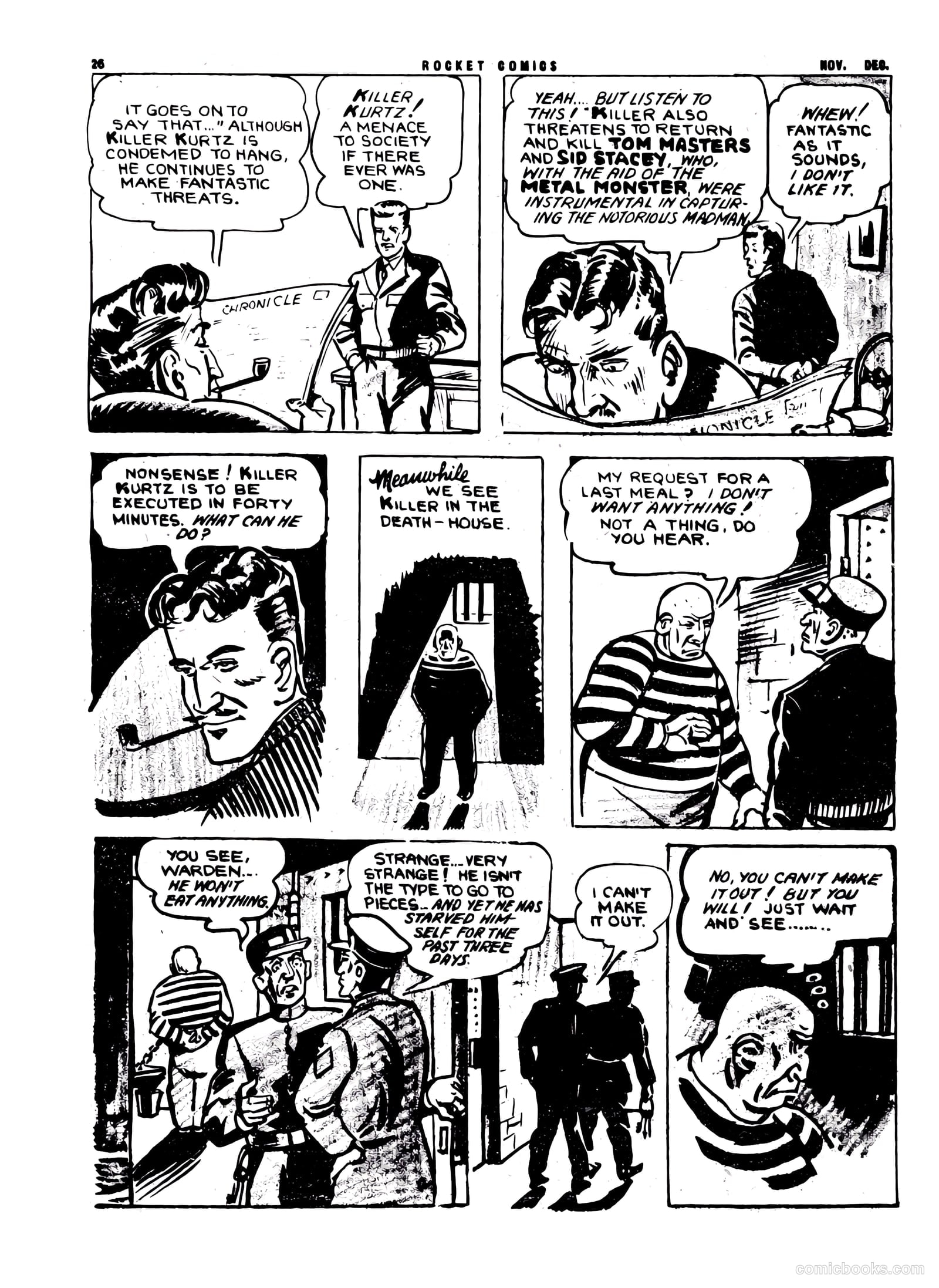 Rocket Comics v1 #5 (1943) — page 26 of 48