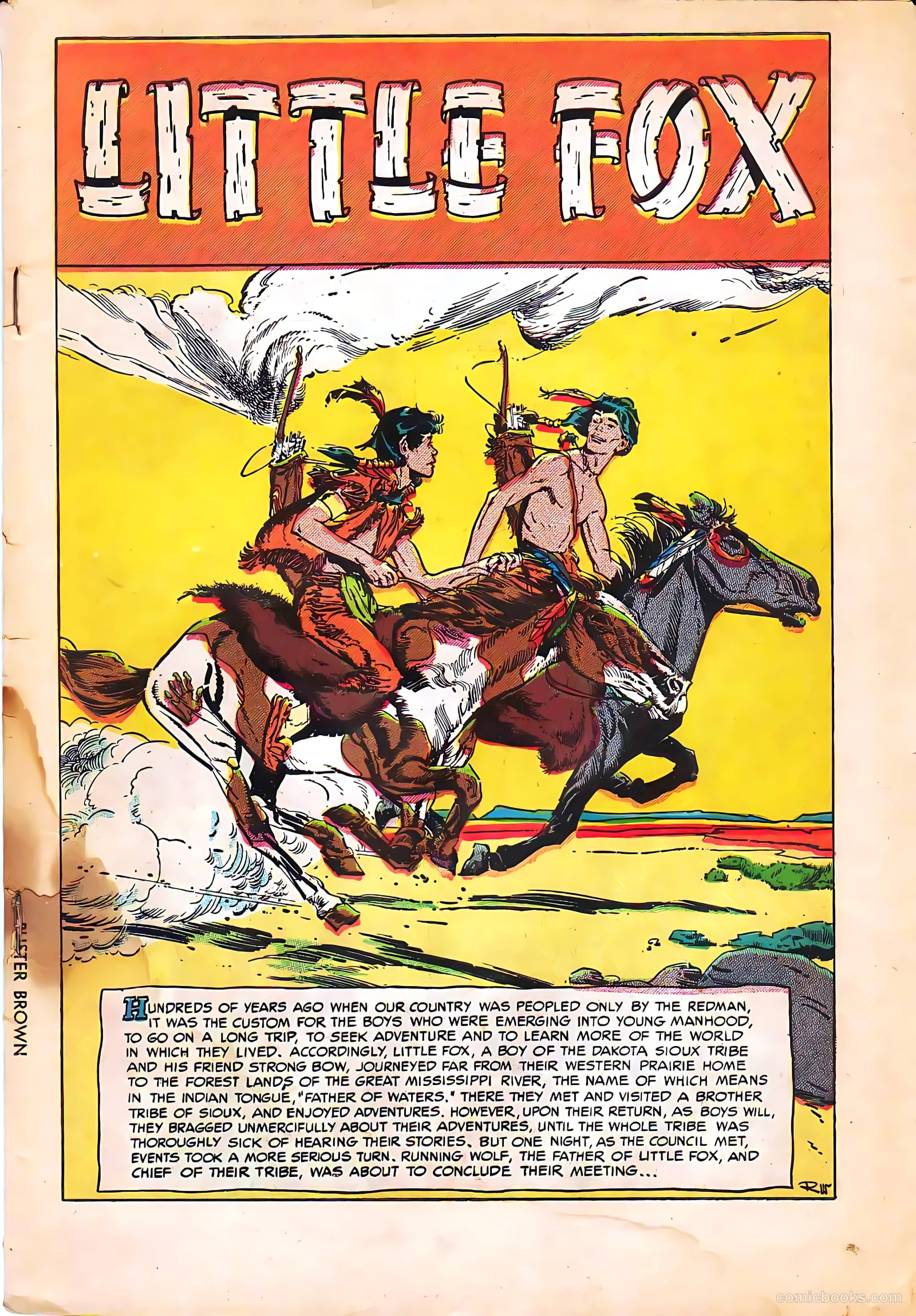 Buster Brown Comic Book #34 (1954) — page 3 of 38