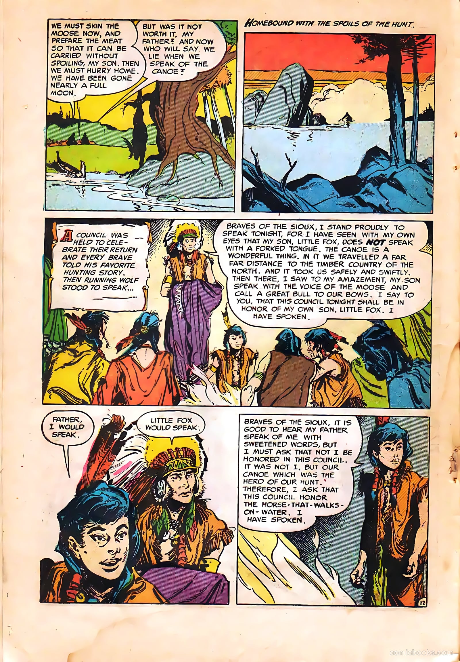 Buster Brown Comic Book #34 (1954) — page 14 of 38