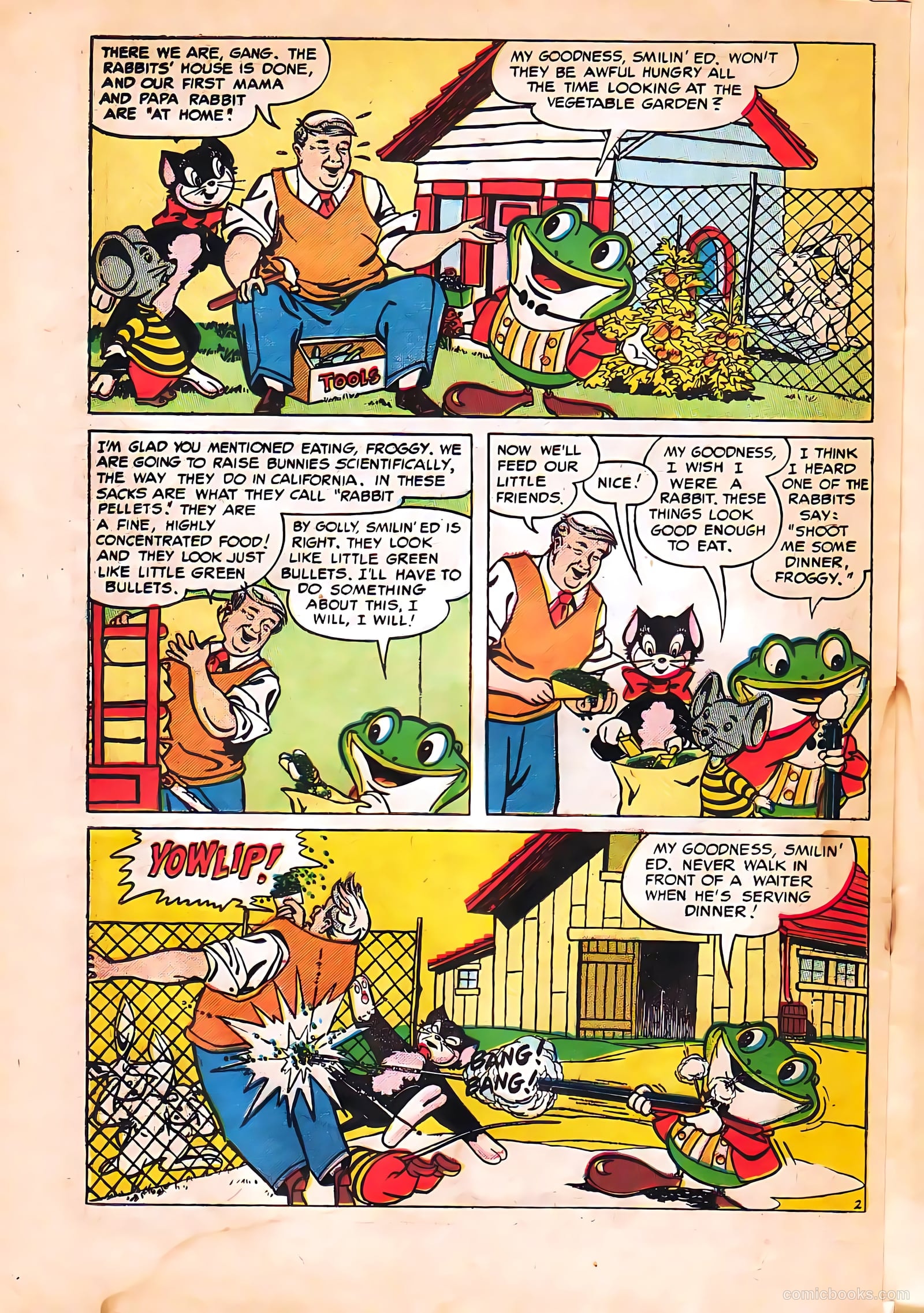 Buster Brown Comic Book #34 (1954) — page 22 of 38