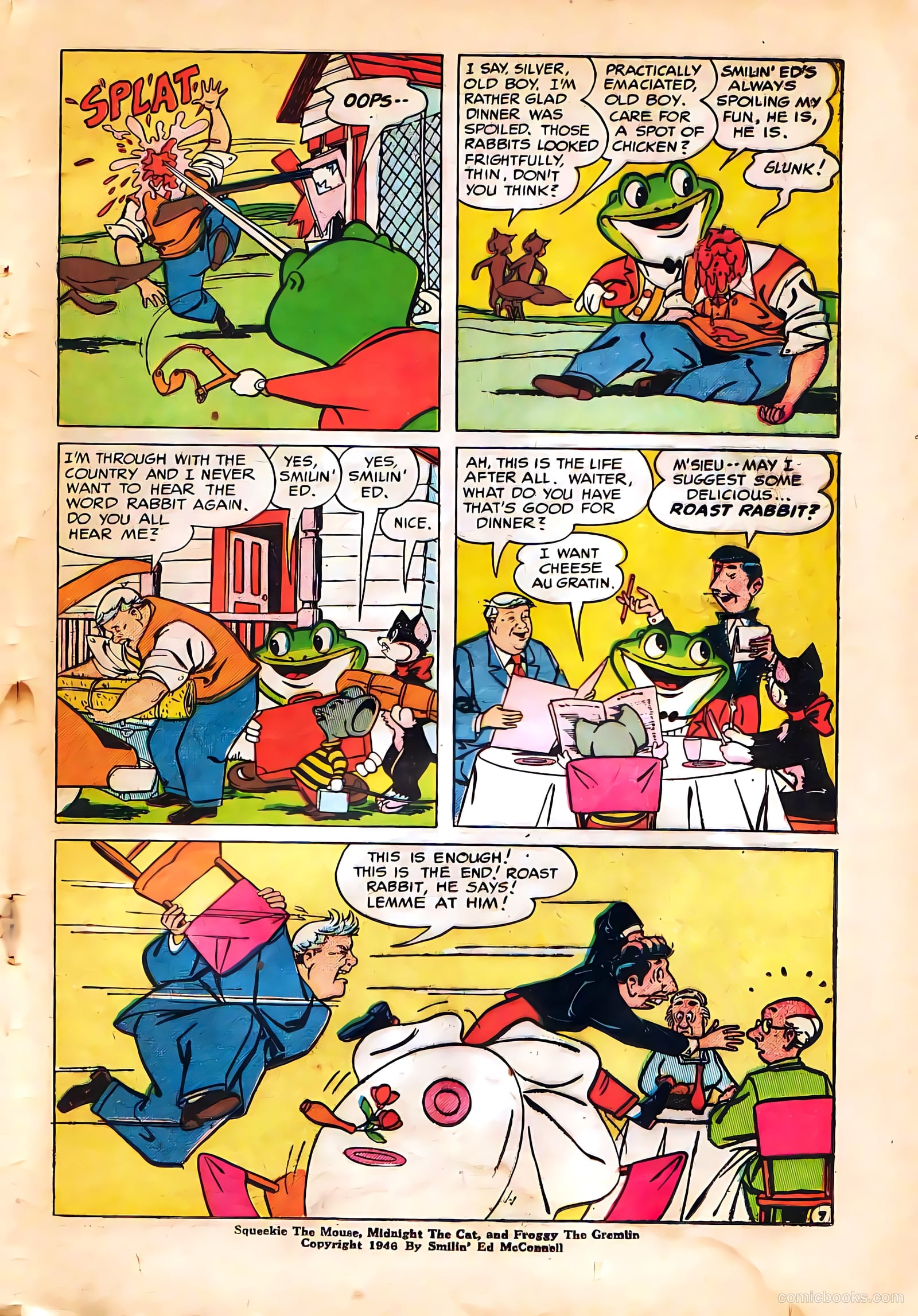 Buster Brown Comic Book #34 (1954) — page 27 of 38
