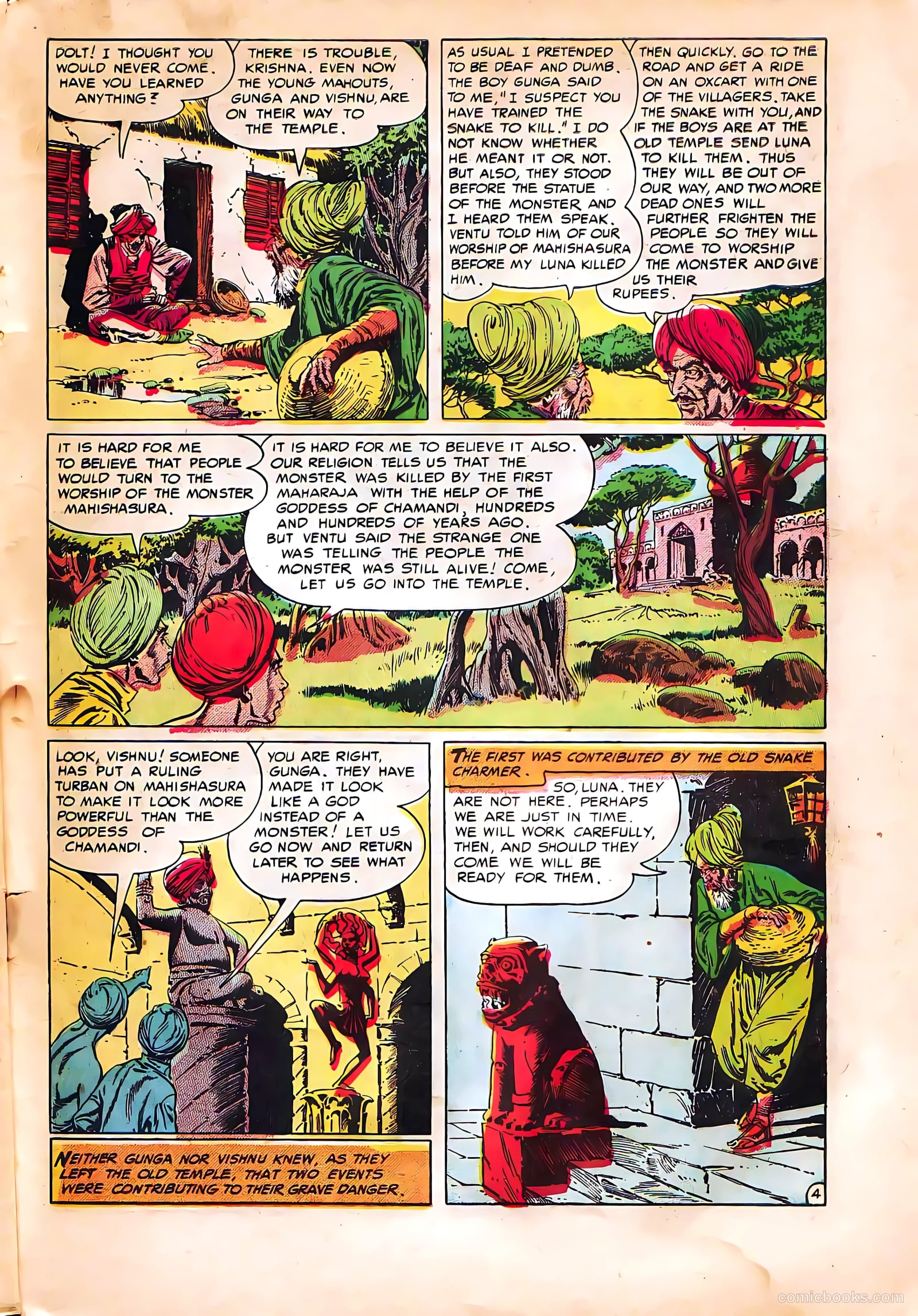 Buster Brown Comic Book #34 (1954) — page 31 of 38