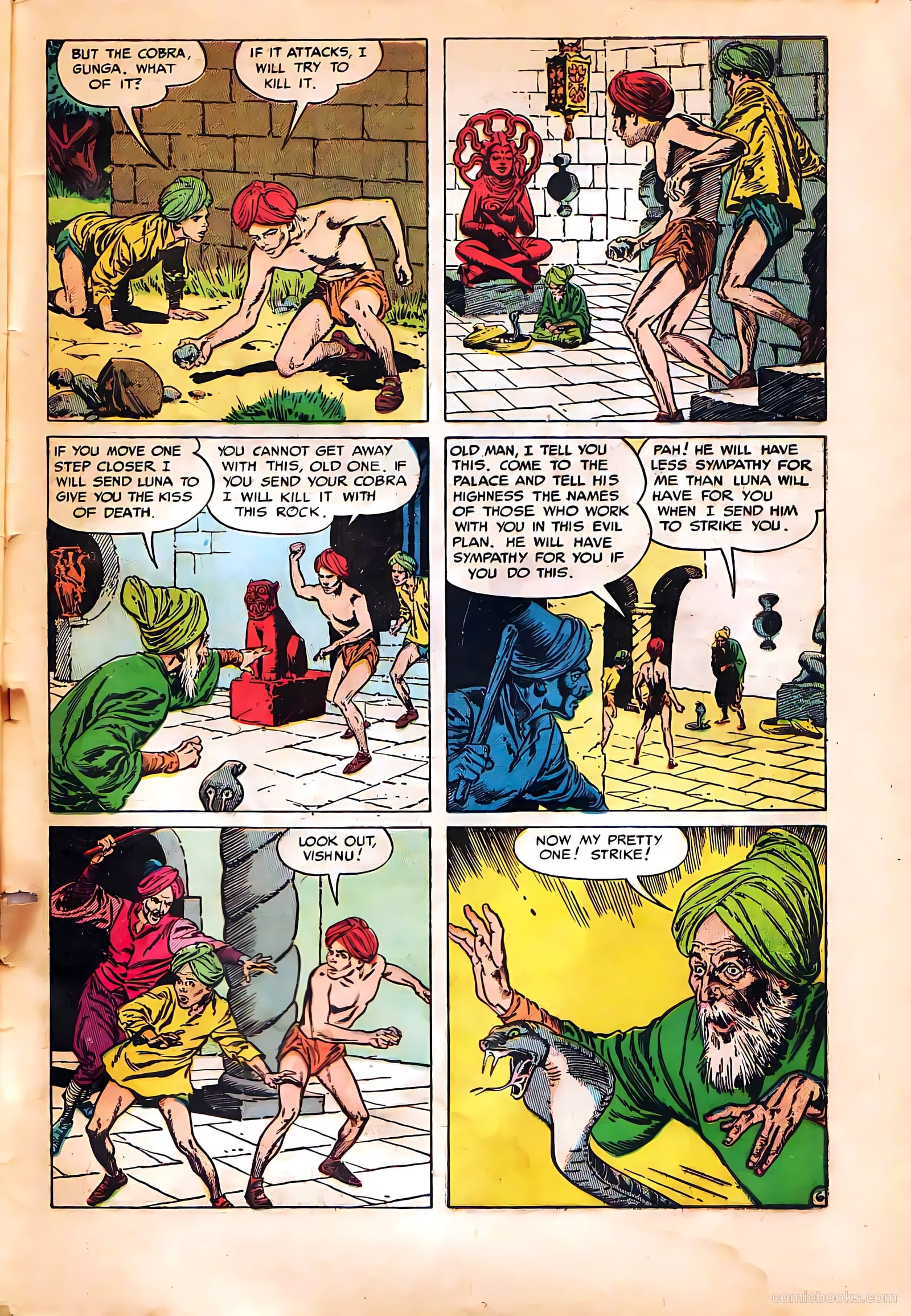 Buster Brown Comic Book #34 (1954) — page 33 of 38