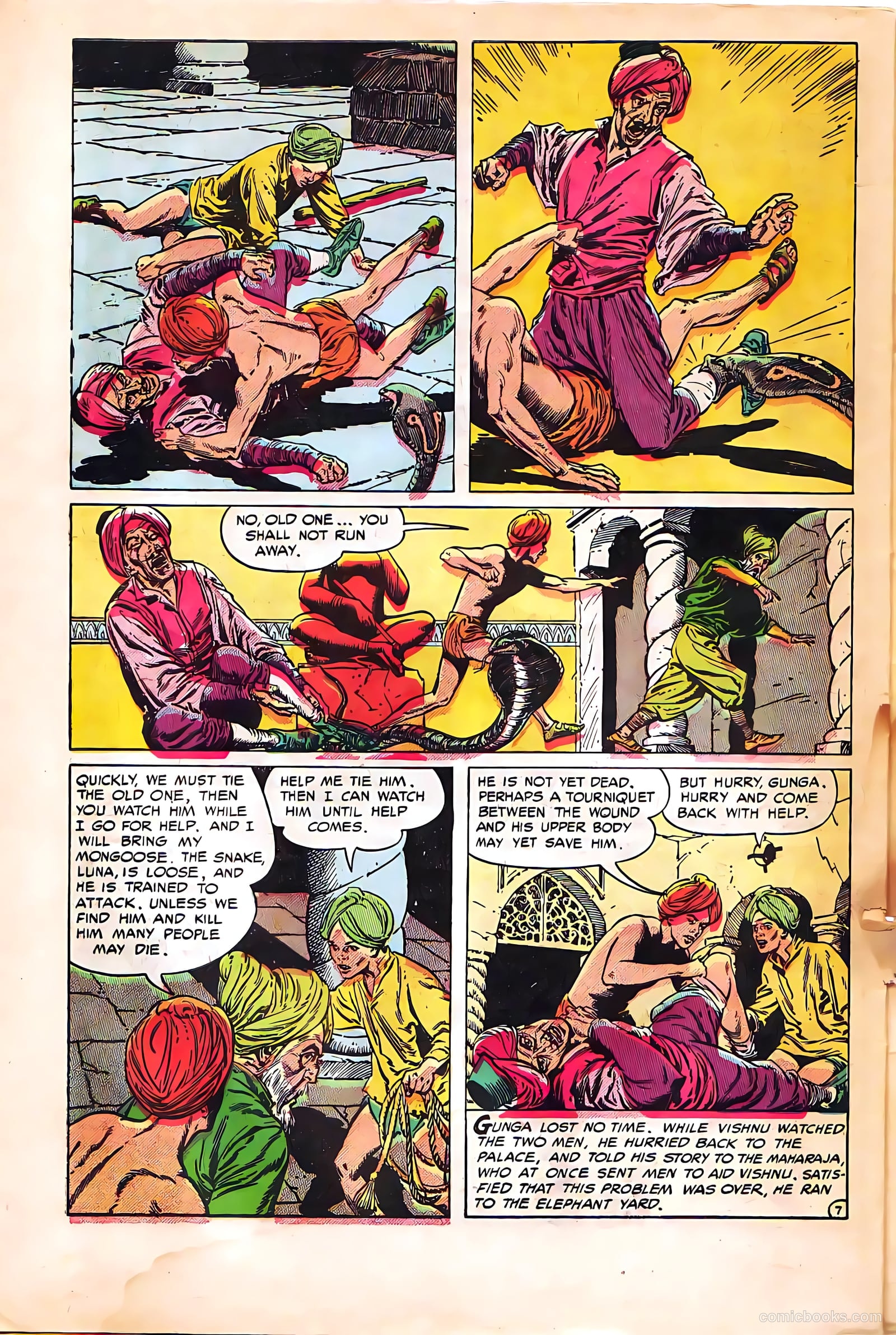 Buster Brown Comic Book #34 (1954) — page 34 of 38