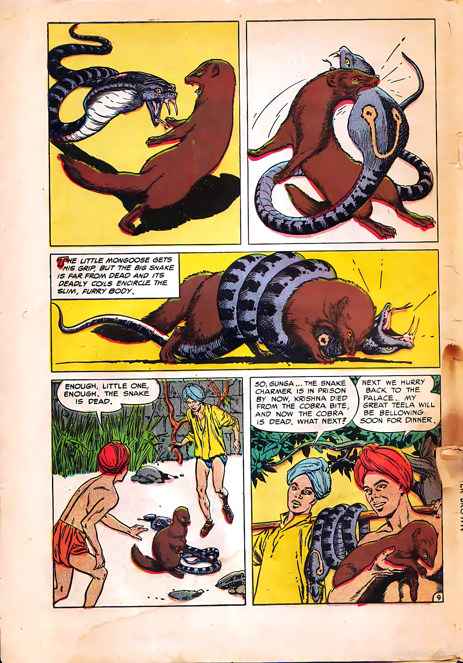 Buster Brown Comic Book #34 (1954) — page 36 of 38