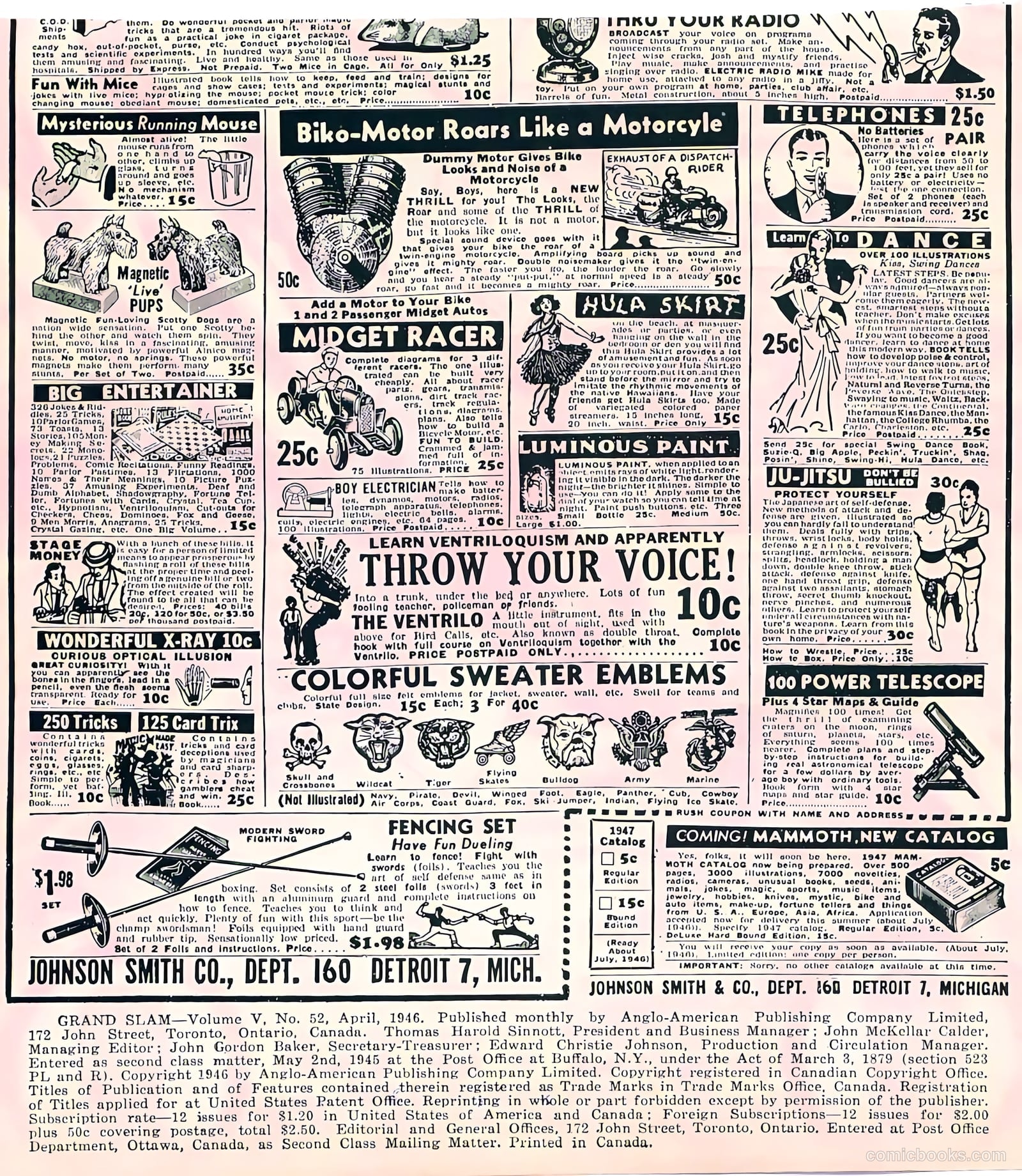 Grand Slam Comics v5 #52 (1946) — page 3 of 61