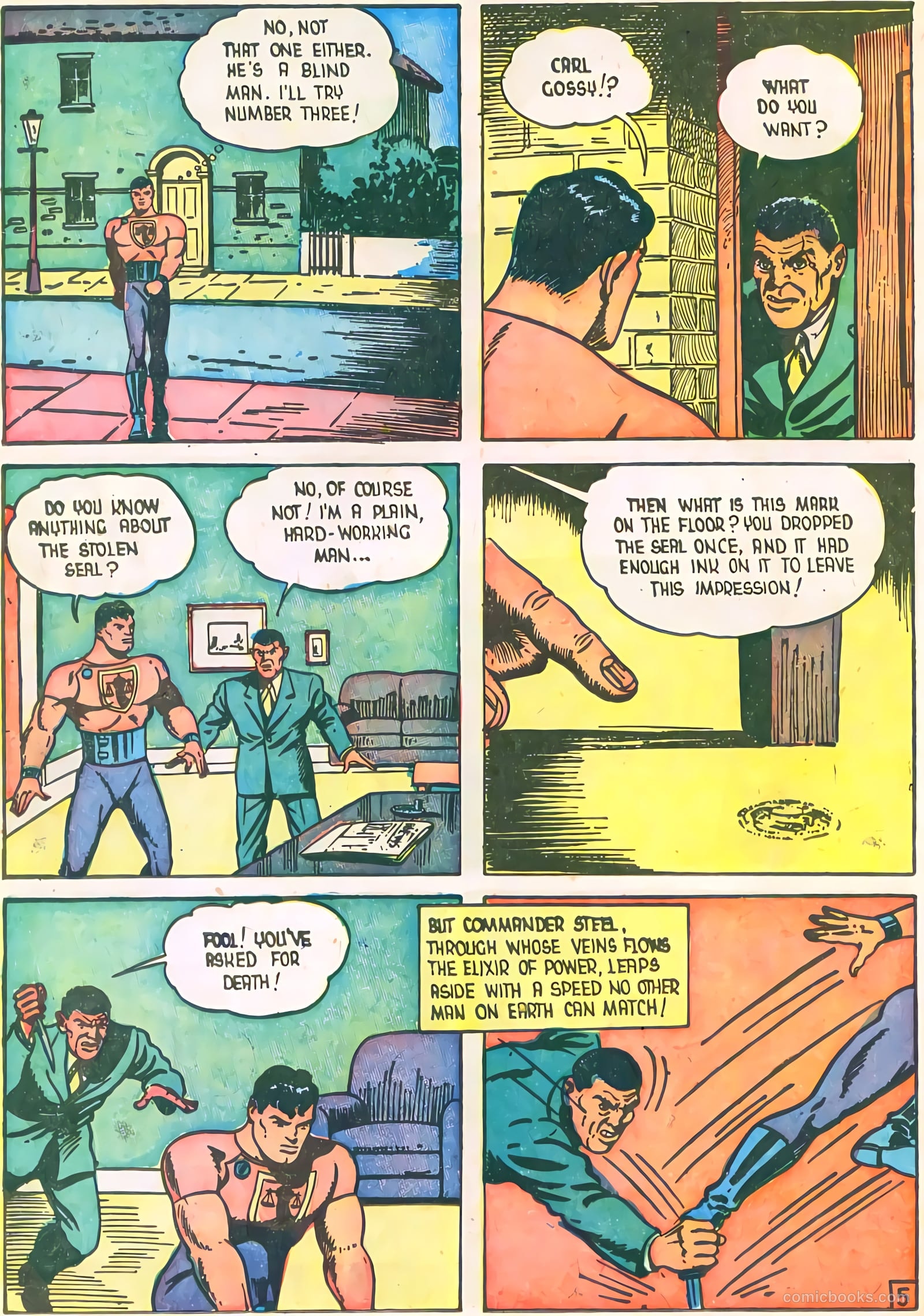 Grand Slam Comics v5 #52 (1946) — page 9 of 61