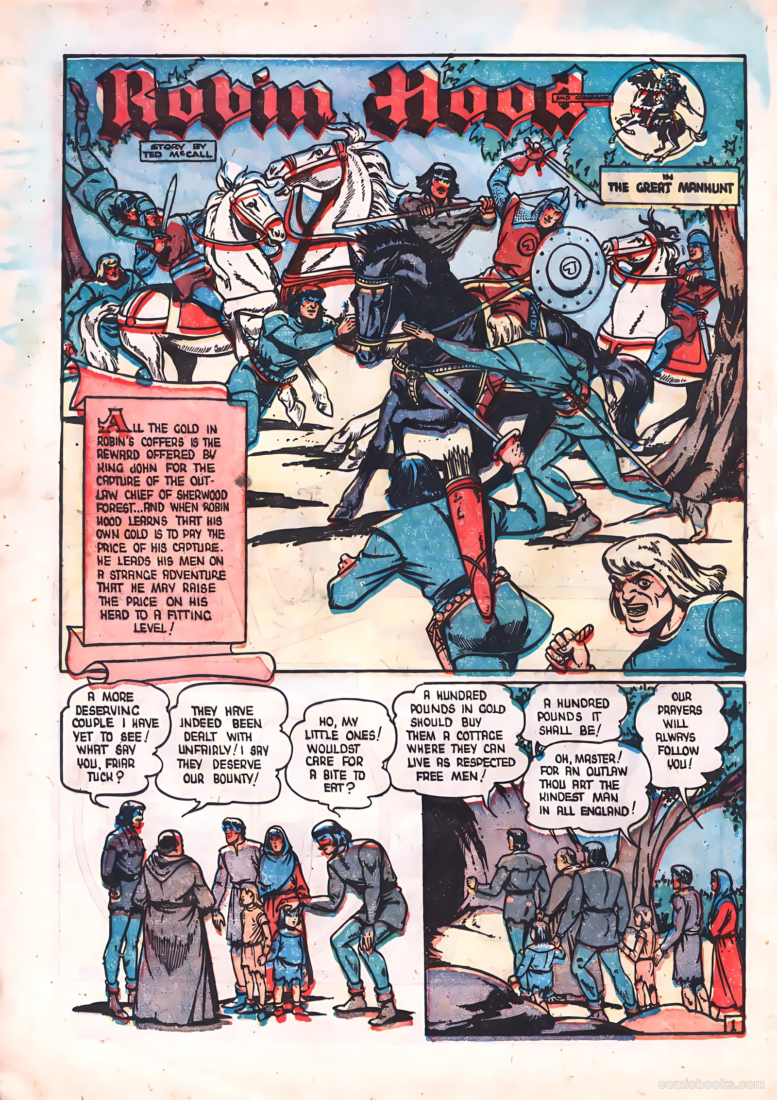 Robin Hood and Company #33 (1946) — page 4 of 52