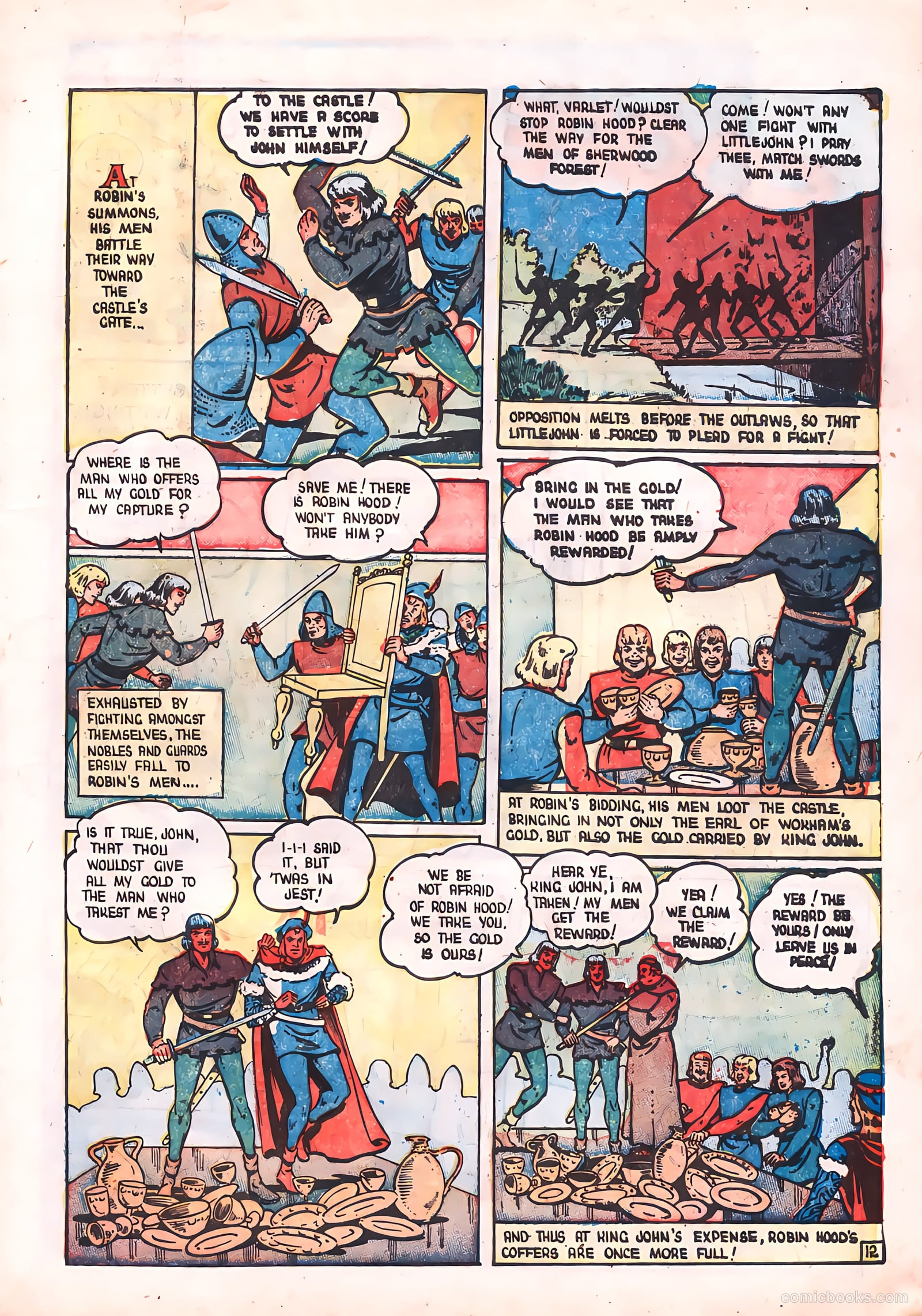 Robin Hood and Company #33 (1946) — page 15 of 52